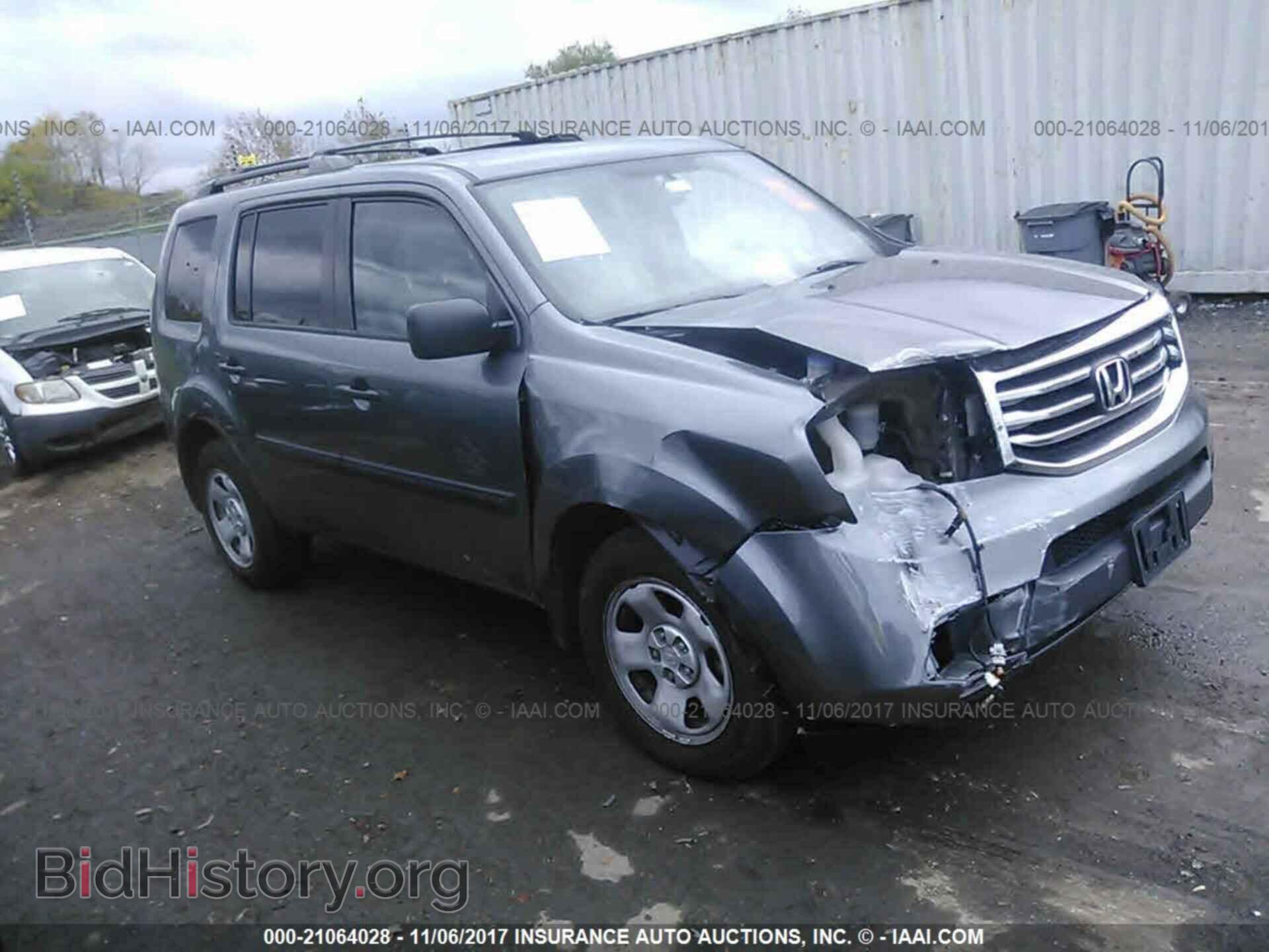 Photo 5FNYF4H23DB073871 - Honda Pilot 2013