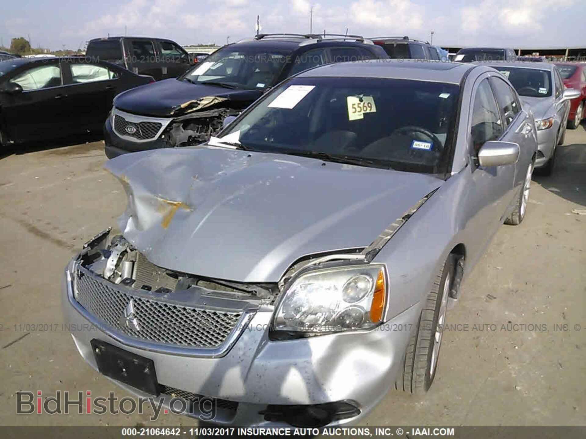2012 Mitsubishi Galant - VIN: 4A32B3FF0CE012590 - Фото 2