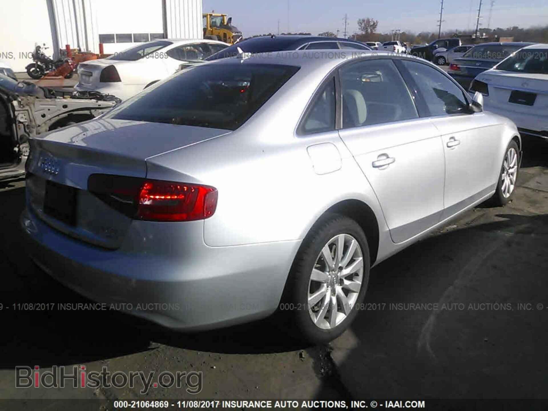 2013 Audi A4 - VIN: WAUBFAFL6DA160556 - Фото 4