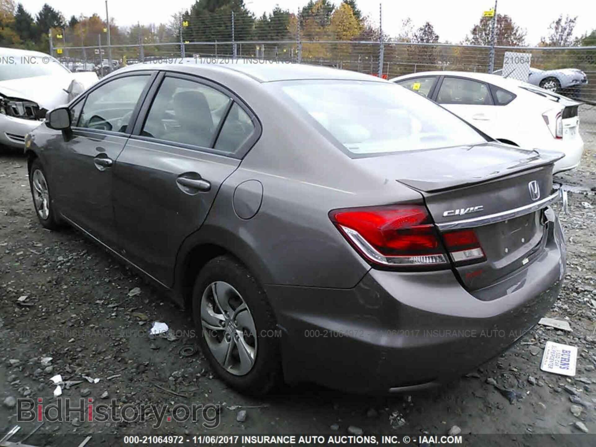 2013 Honda Civic - VIN: 2HGFB2F54DH506162 - Фото 3