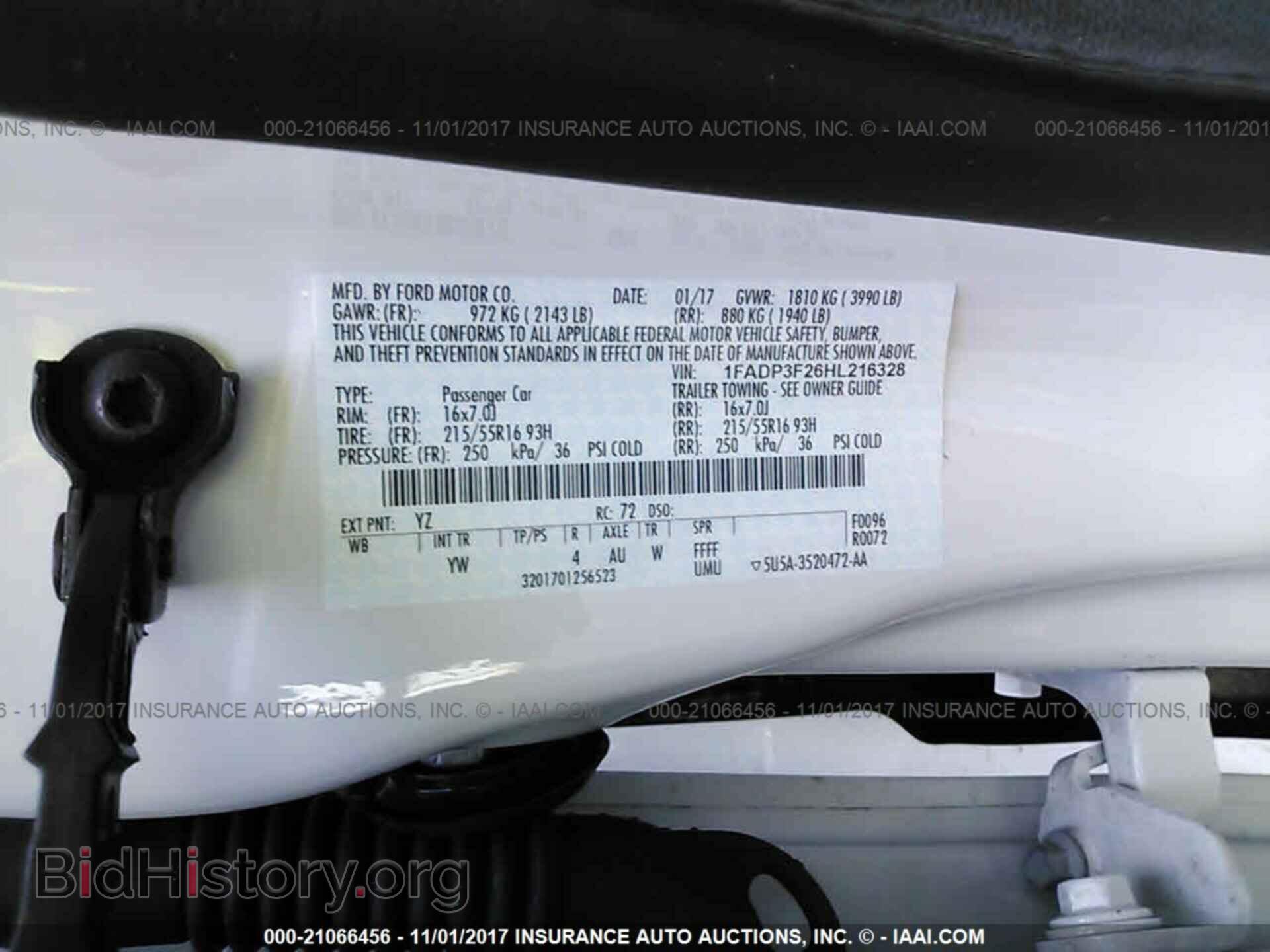 2017 Ford Focus - VIN: 1FADP3F26HL216328 - Photo 9