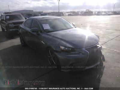 2014 Lexus IS, серый — VIN JTHBF1D2XE5032732, IAAI