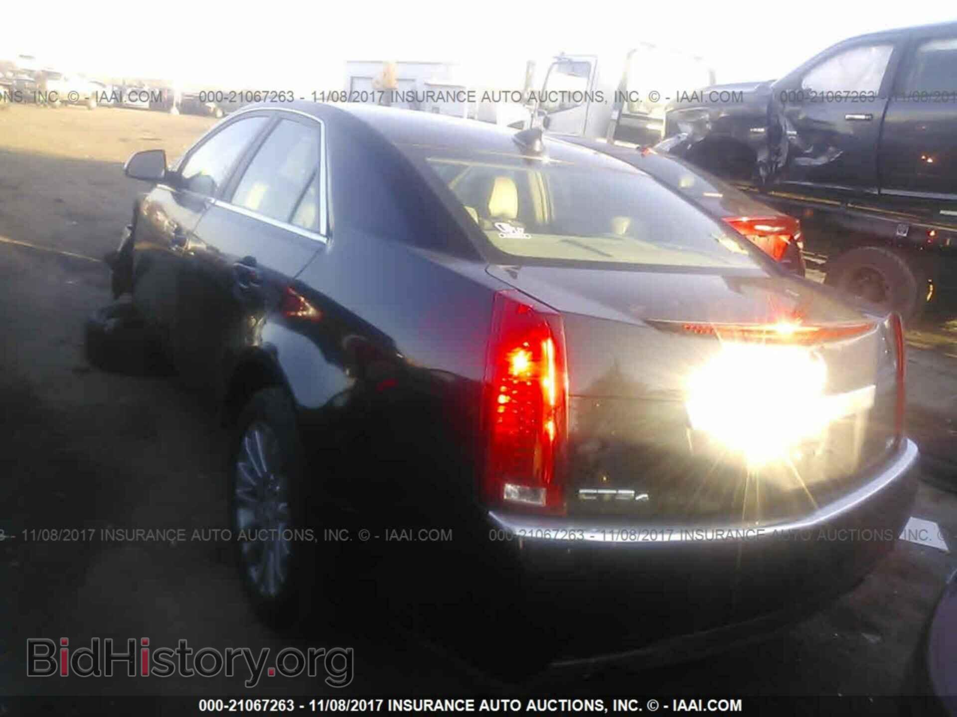 2012 Cadillac Cts - VIN: 1G6DL5E3XC0157843 - Фото 3