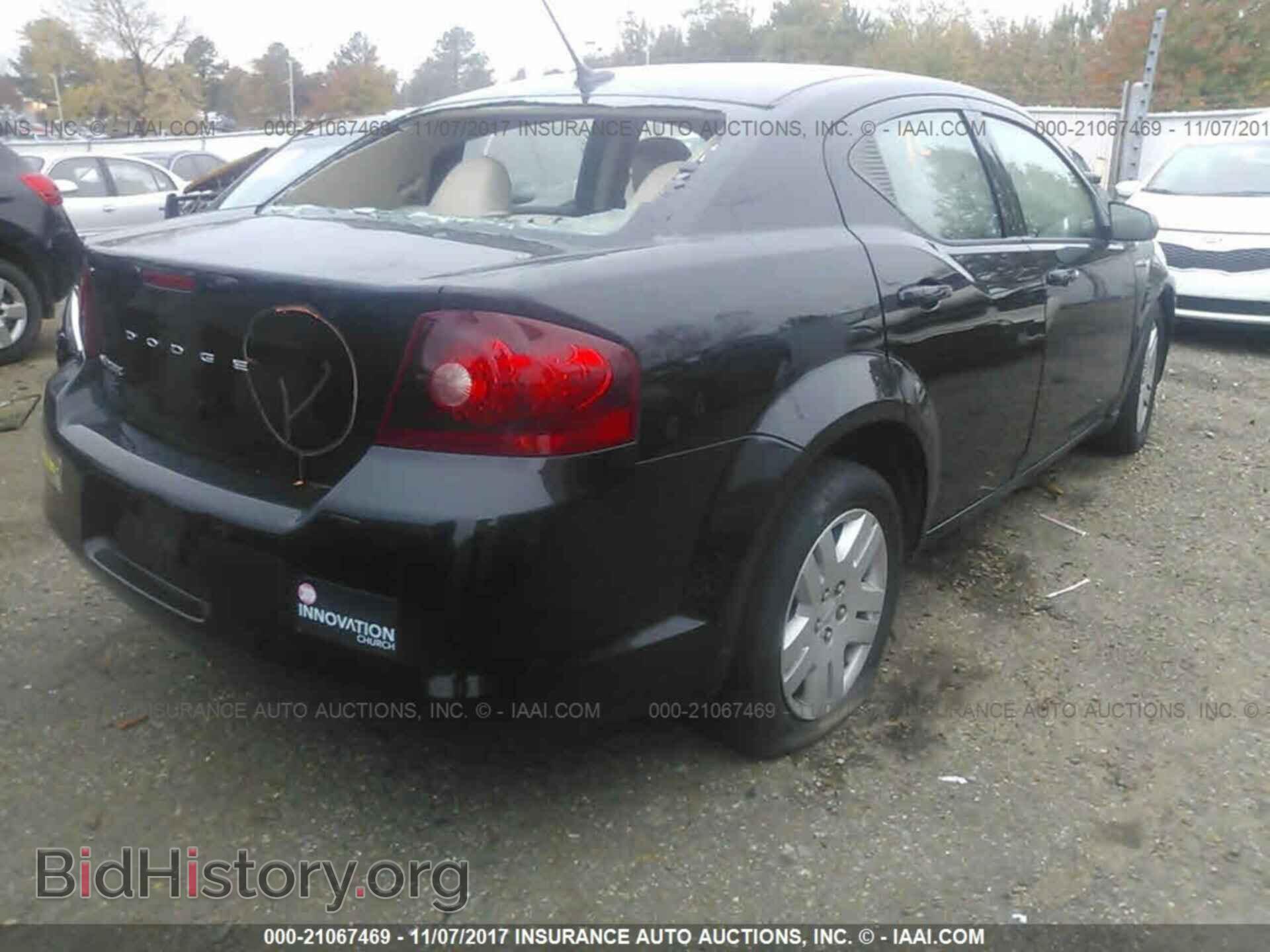 2013 Dodge Avenger - VIN: 1C3CDZAB3DN599625 - Фото 4