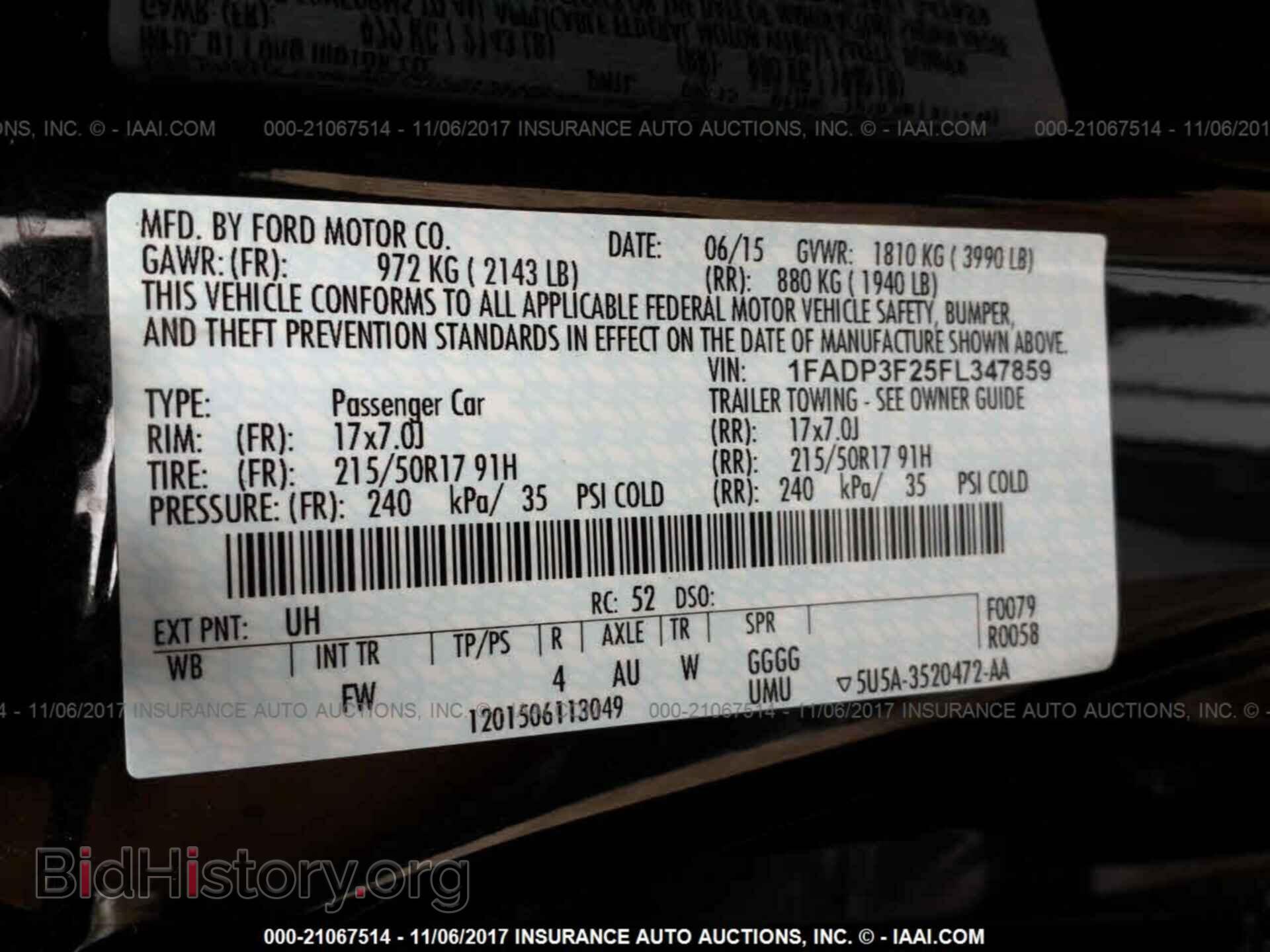 2015 Ford Focus - VIN: 1FADP3F25FL347859 - Photo 9
