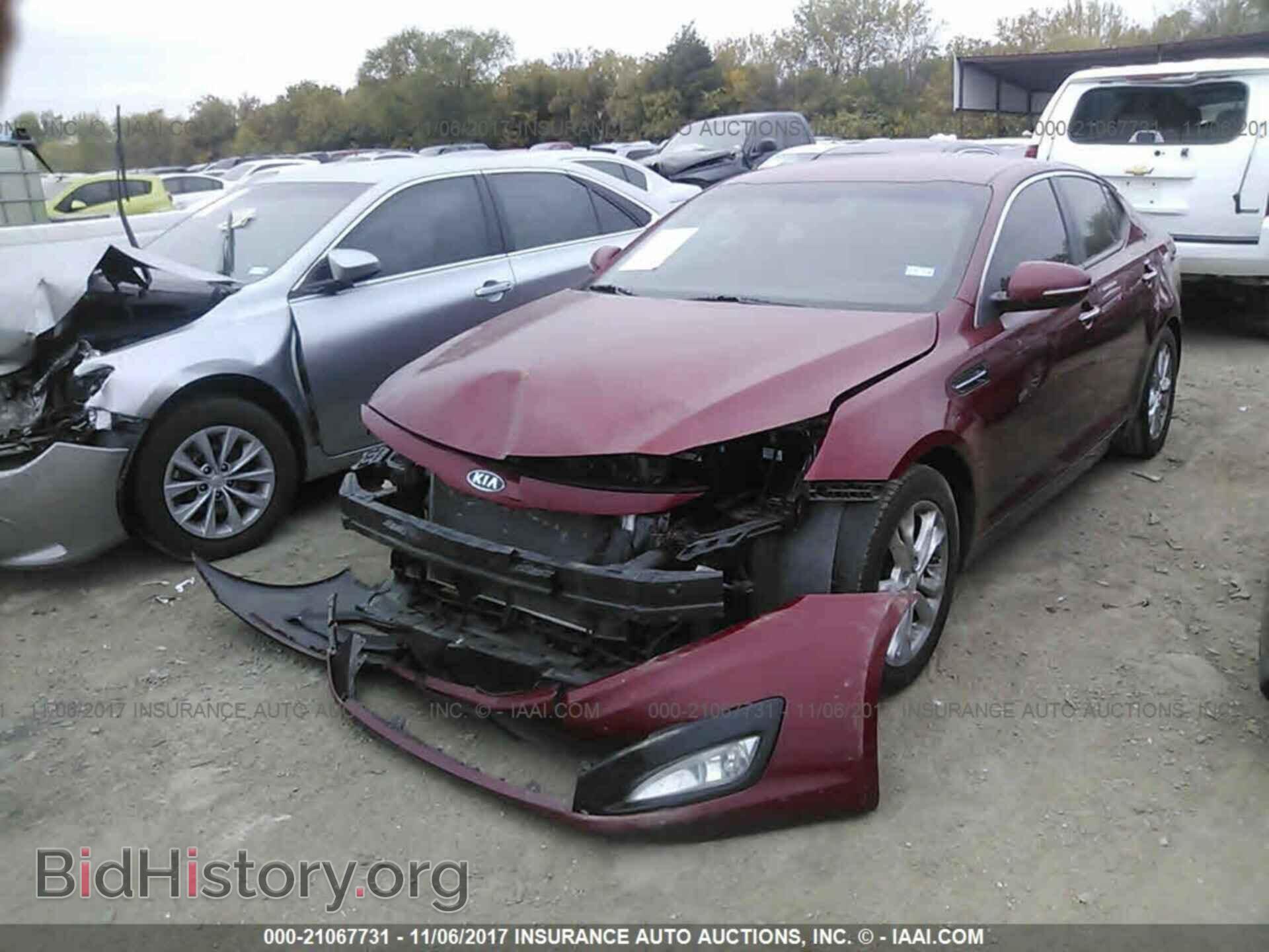 2012 Kia Optima - VIN: 5XXGM4A77CG041296 - Фото 2