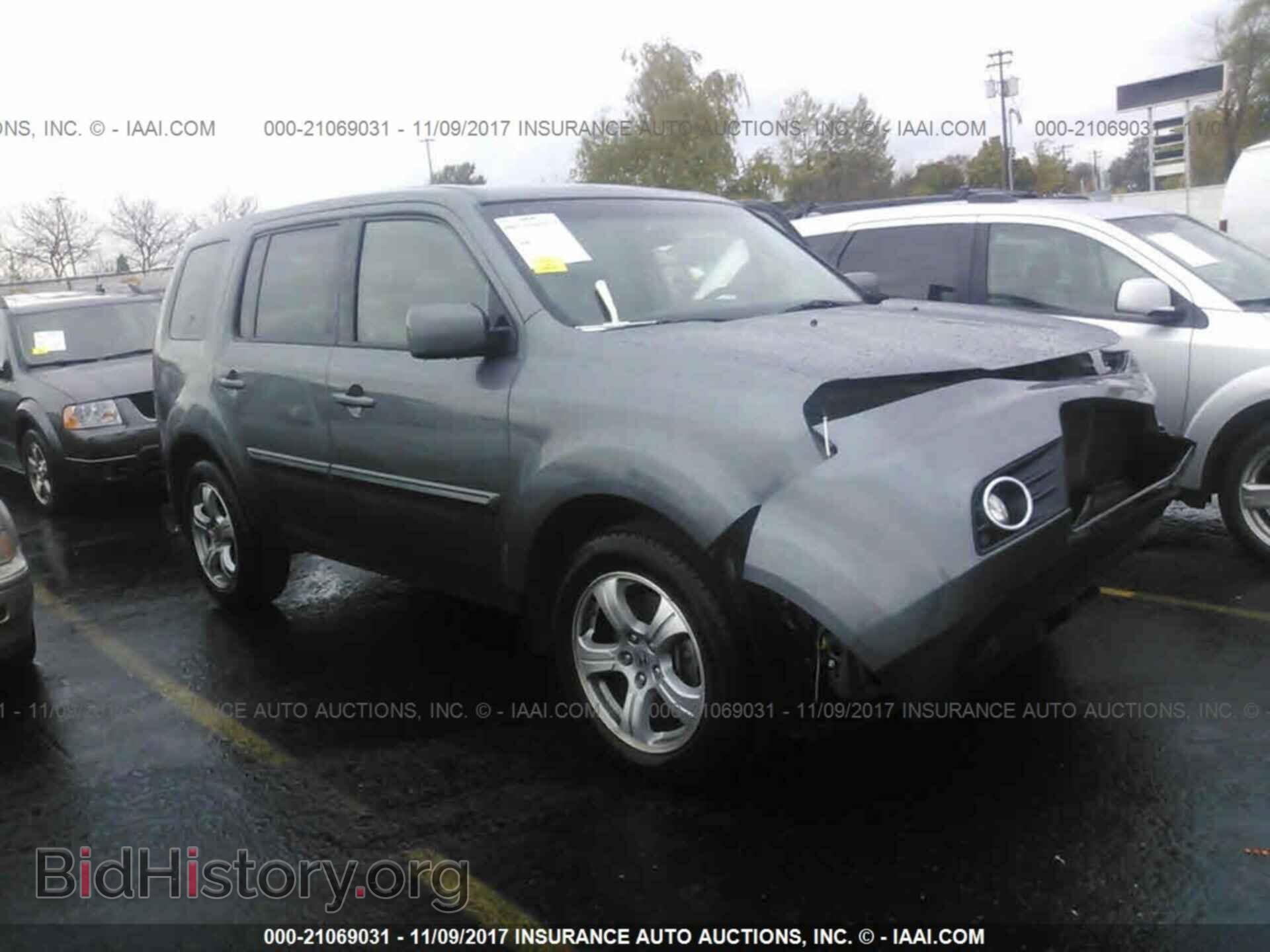 Фотография 5FNYF3H43CB012272 - Honda Pilot 2012