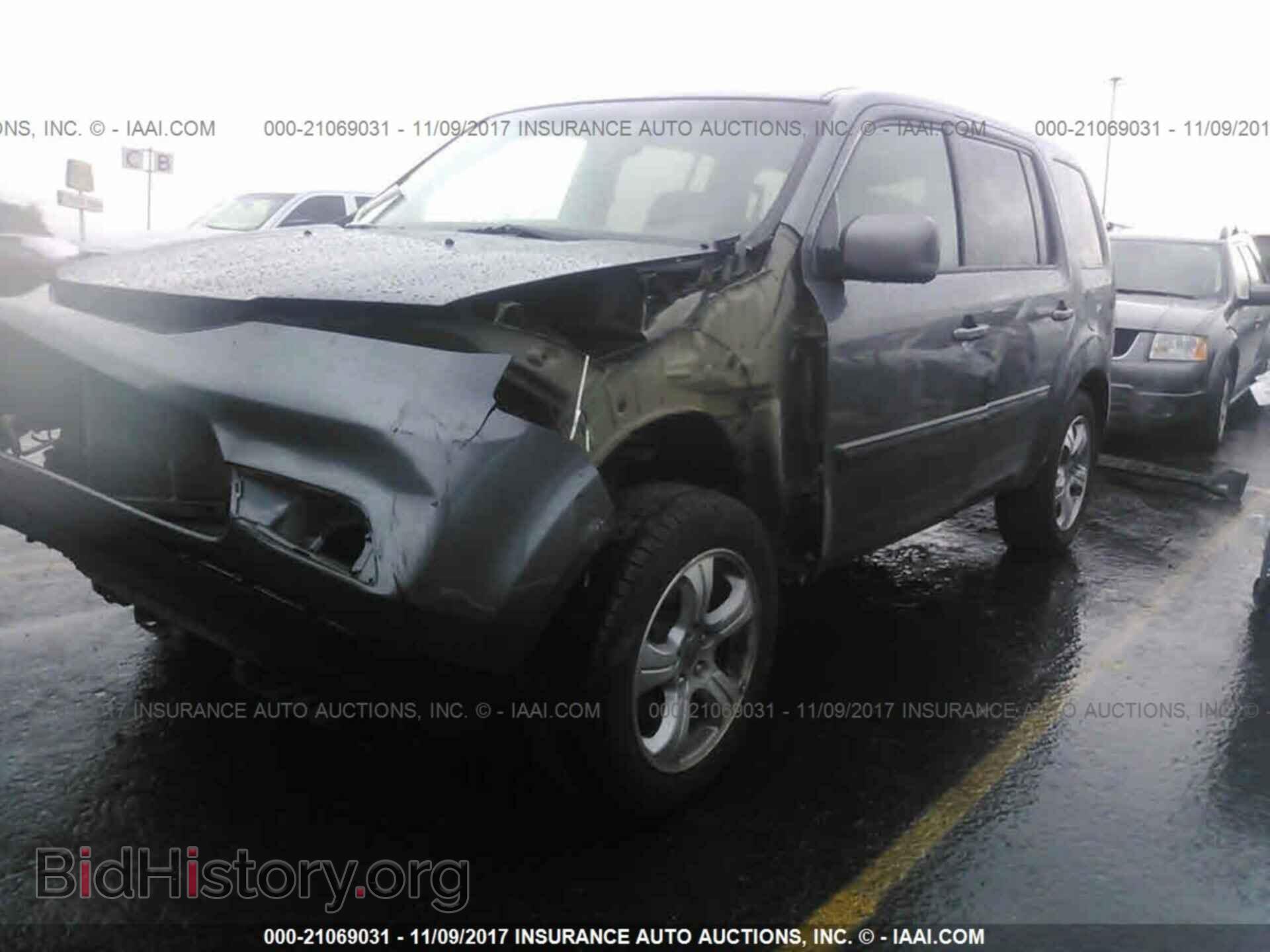 2012 Honda Pilot - VIN: 5FNYF3H43CB012272 - Фото 2