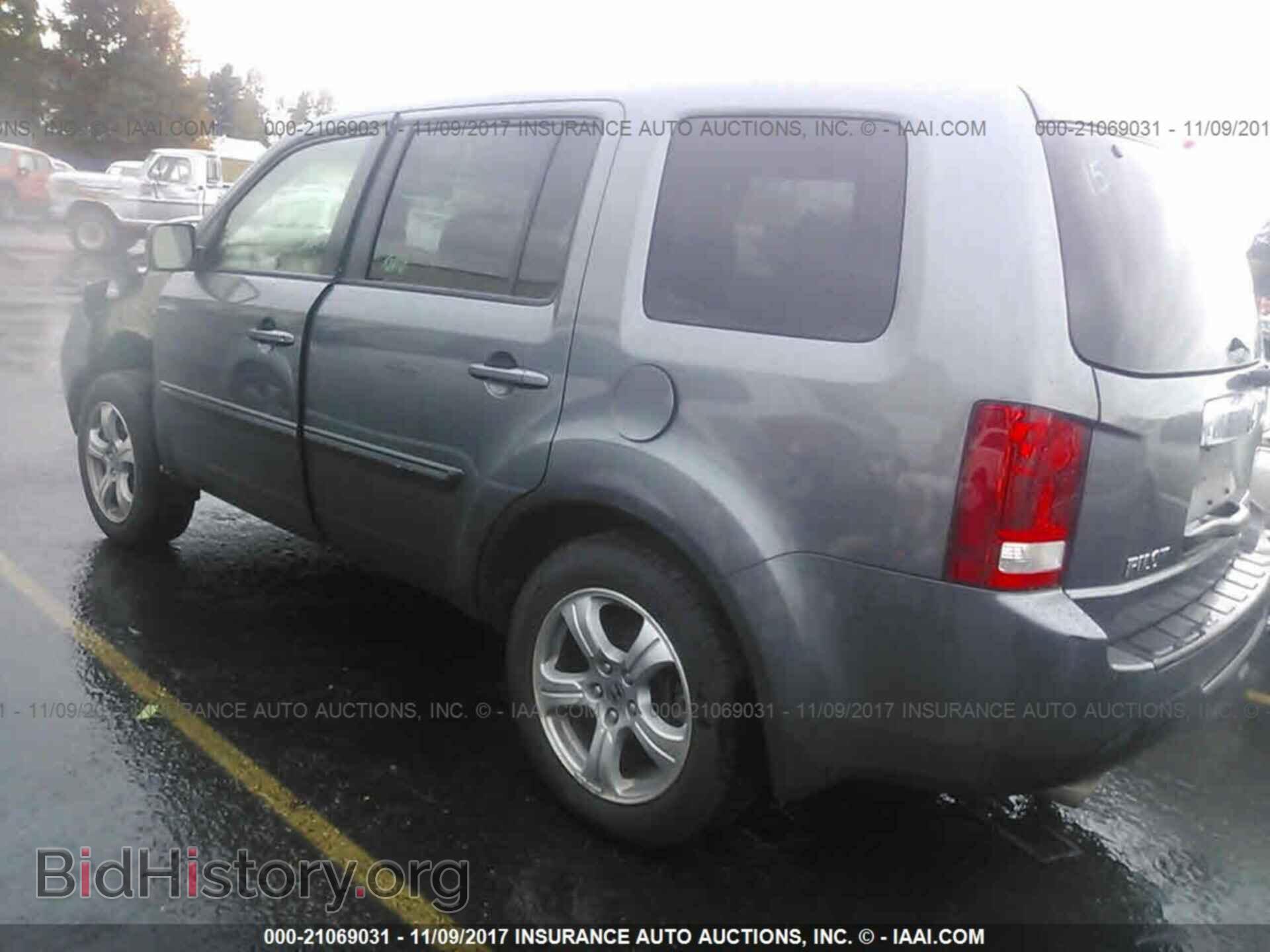 2012 Honda Pilot - VIN: 5FNYF3H43CB012272 - Фото 3