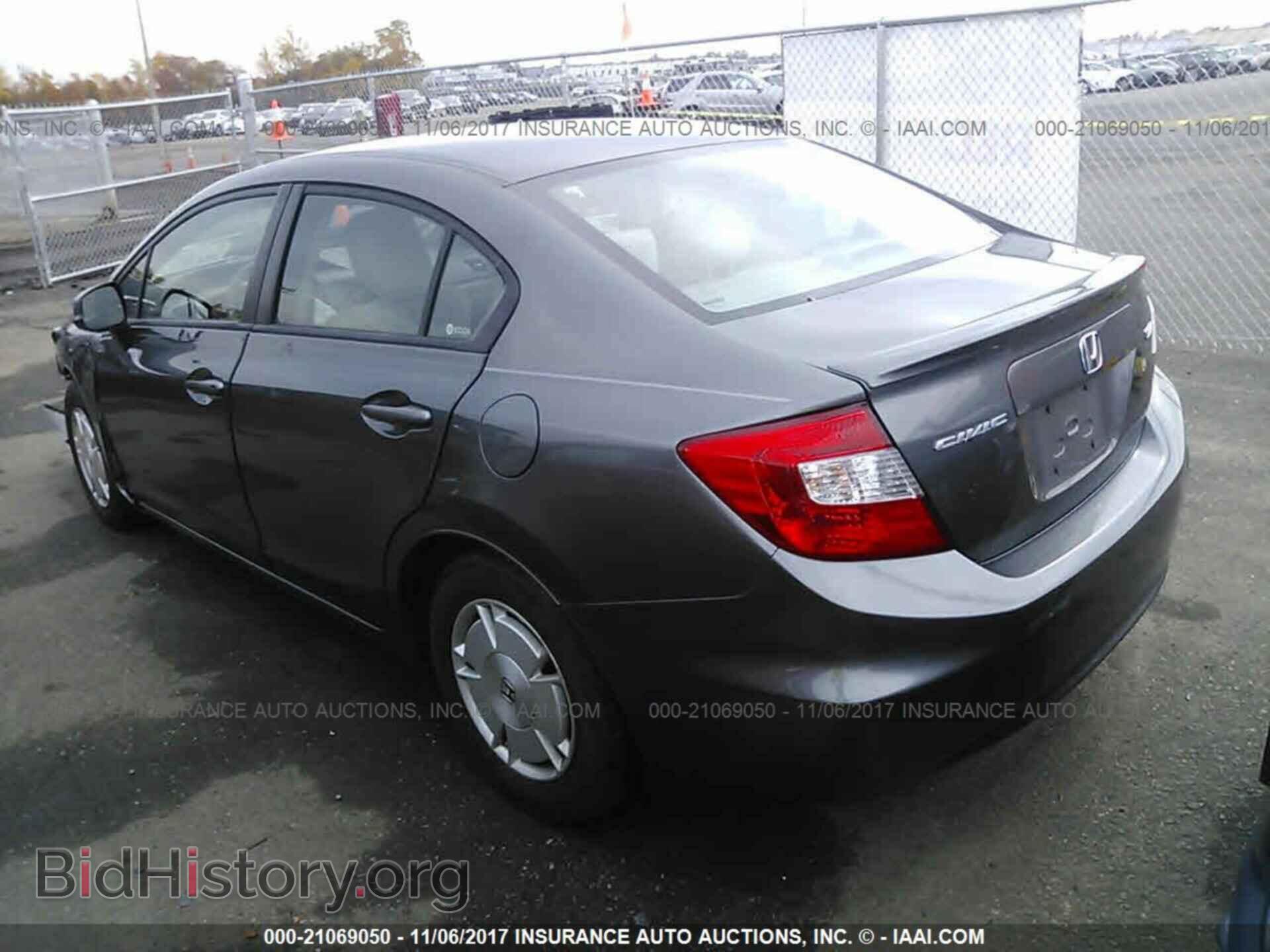 2012 Honda Civic - VIN: 2HGFB2F66CH322137 - Фото 3