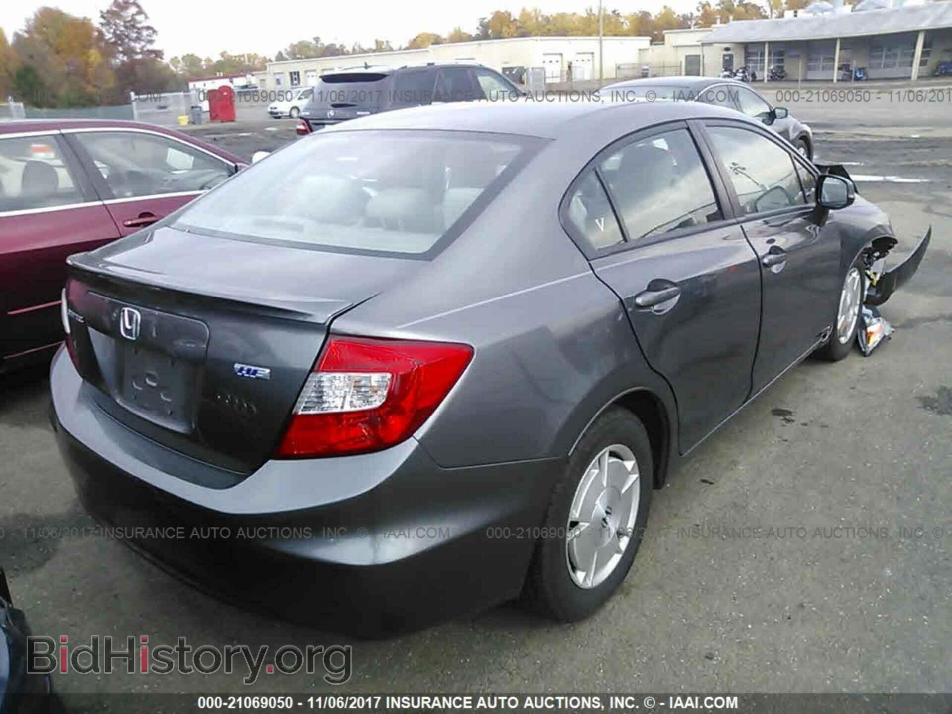 2012 Honda Civic - VIN: 2HGFB2F66CH322137 - Фото 4