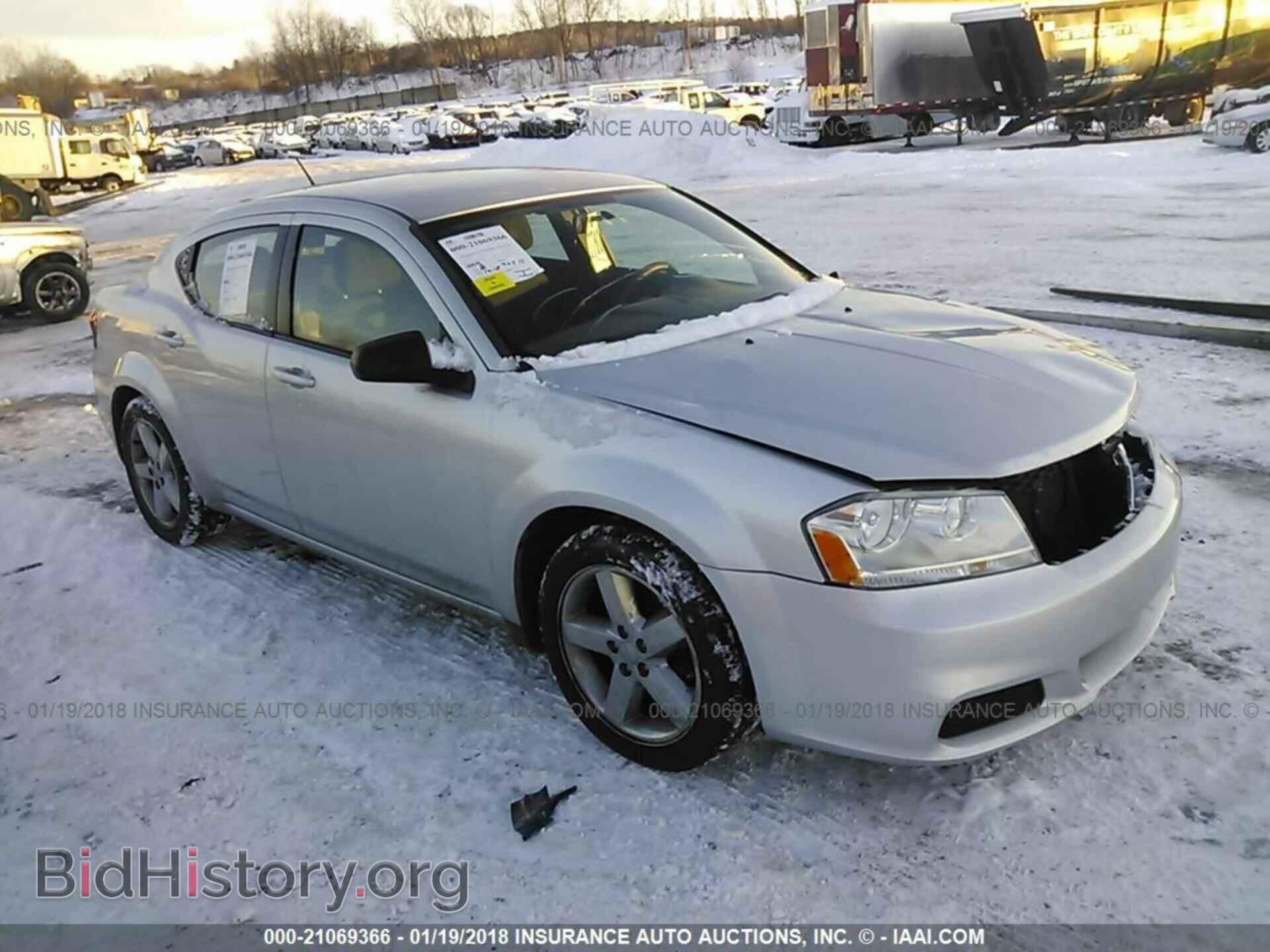 Photo 1C3CDZAB8CN252208 - Dodge Avenger 2012