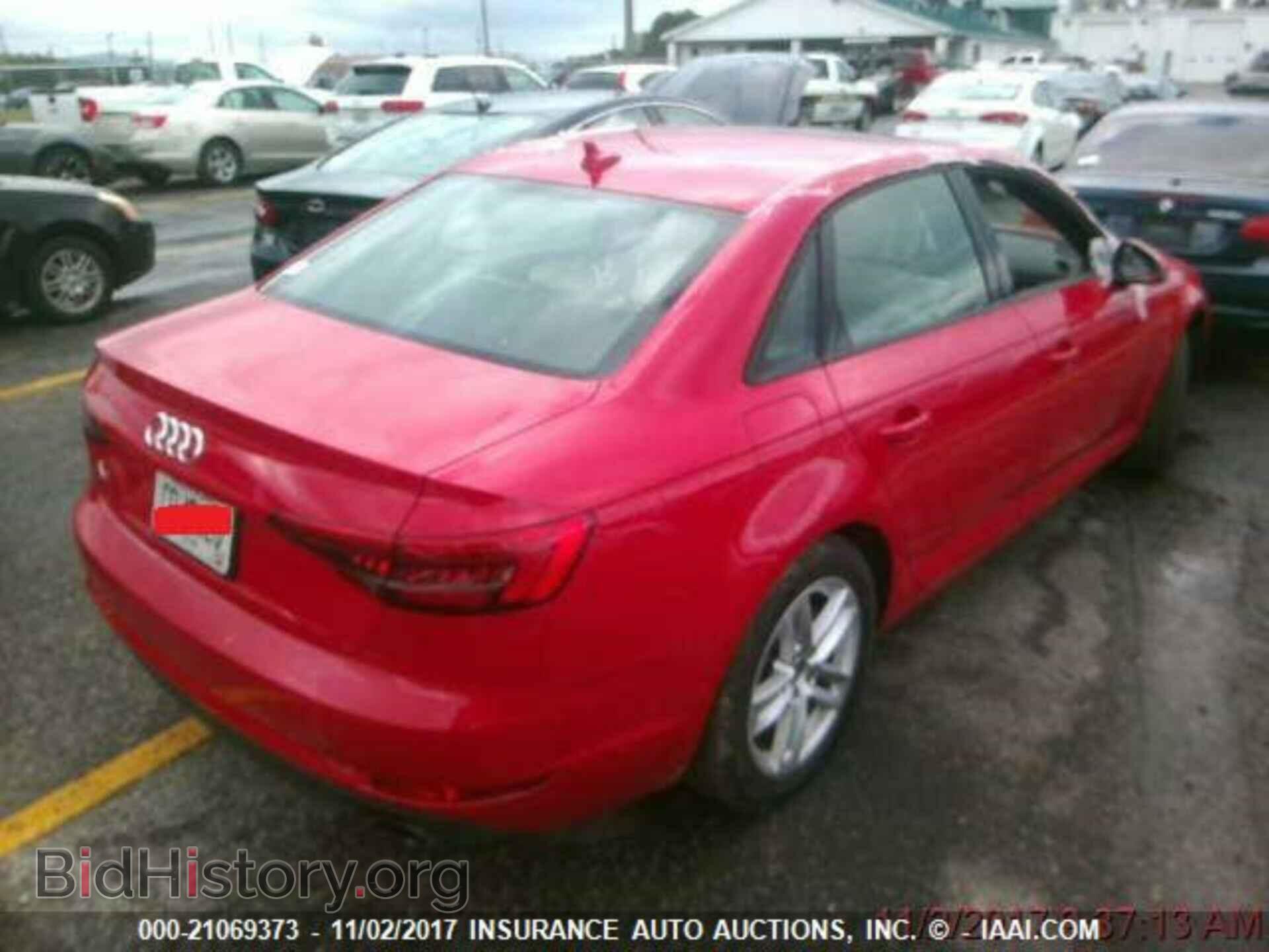 2017 Audi A4 - VIN: WAUGNAF48HN056277 - Фото 2