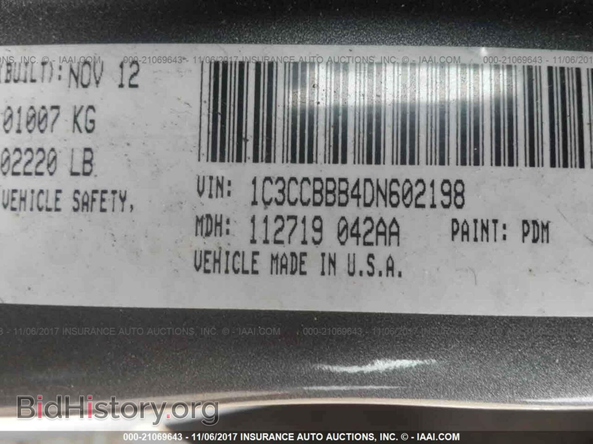 2013 Chrysler 200 - VIN: 1C3CCBBB4DN602198 - Photo 9
