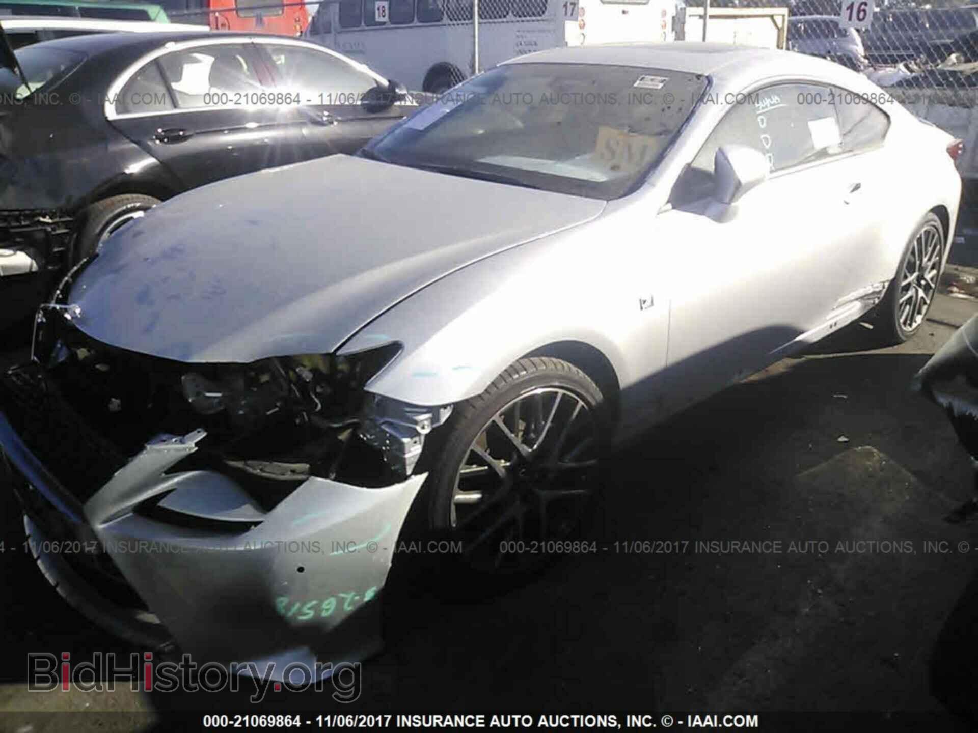 2016 Lexus Rc - VIN: JTHHA5BC4G5000650 - Photo 2