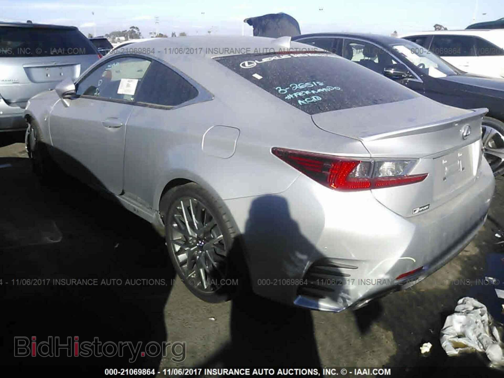 2016 Lexus Rc - VIN: JTHHA5BC4G5000650 - Photo 3