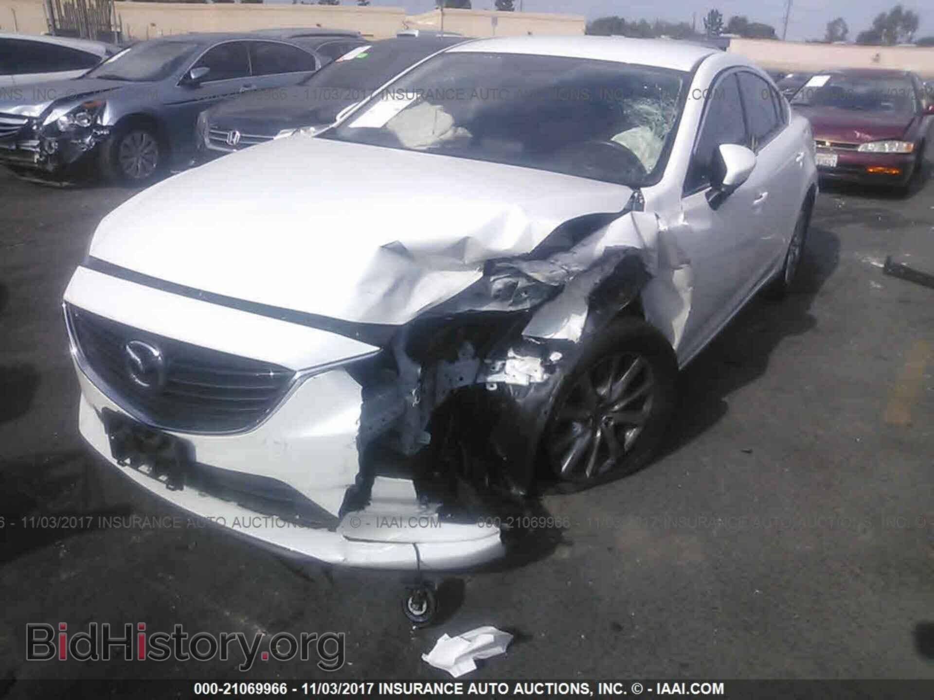 2016 Mazda 6 - VIN: JM1GJ1U58G1467176 - Фото 2