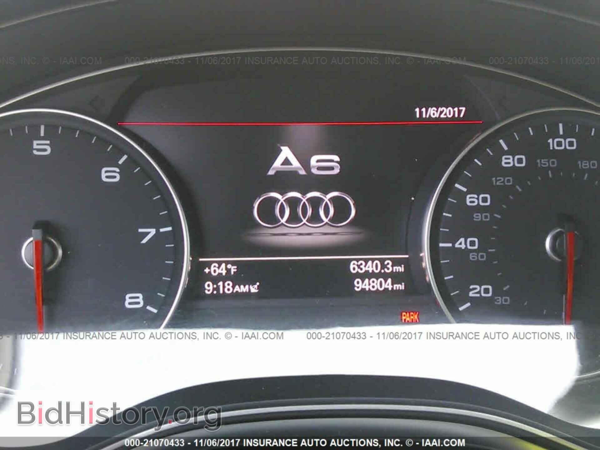 2012 Audi A6 - VIN: WAUDFAFC4CN126597 - Photo 7