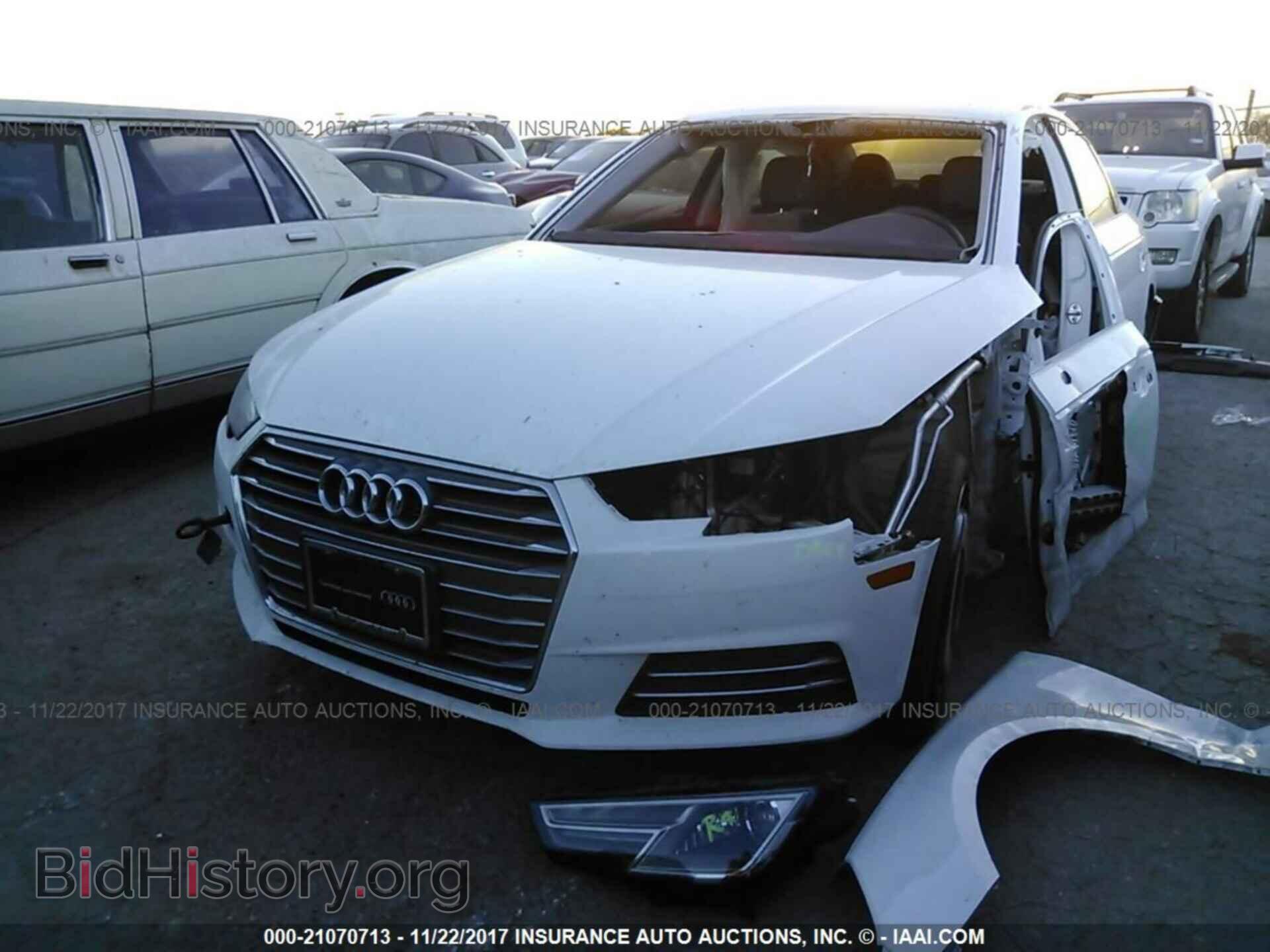 2017 Audi A4 - VIN: WAUGMAF46HA078790 - Фото 2