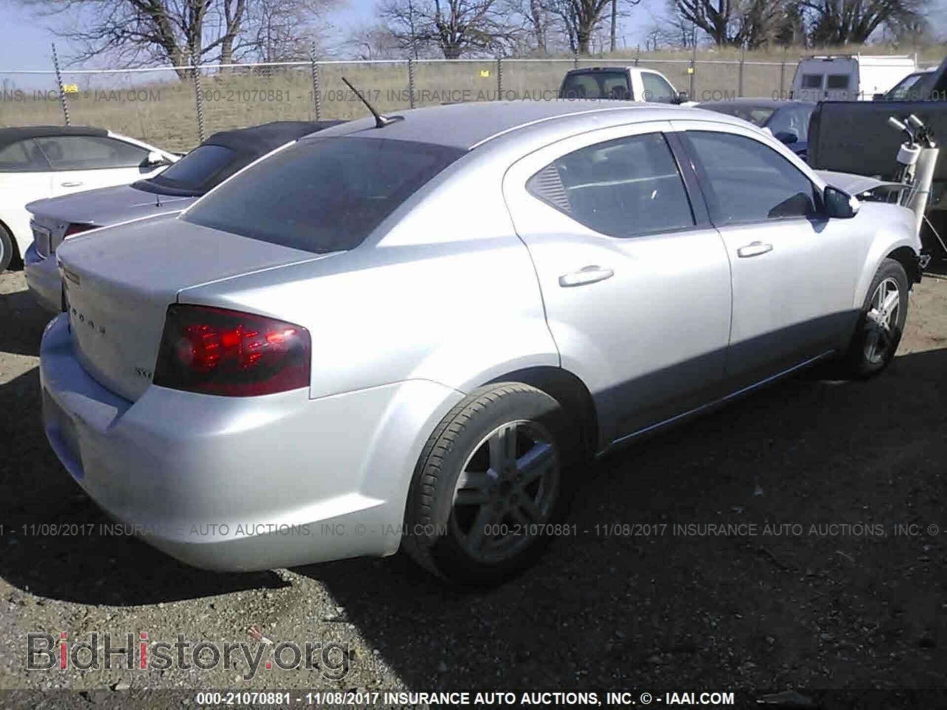 2012 Dodge Avenger - VIN: 1C3CDZCB2CN195372 - Фото 4