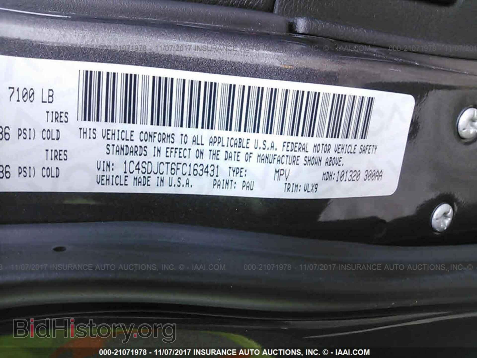 2015 Dodge Durango - VIN: 1C4SDJCT6FC163431 - Photo 9