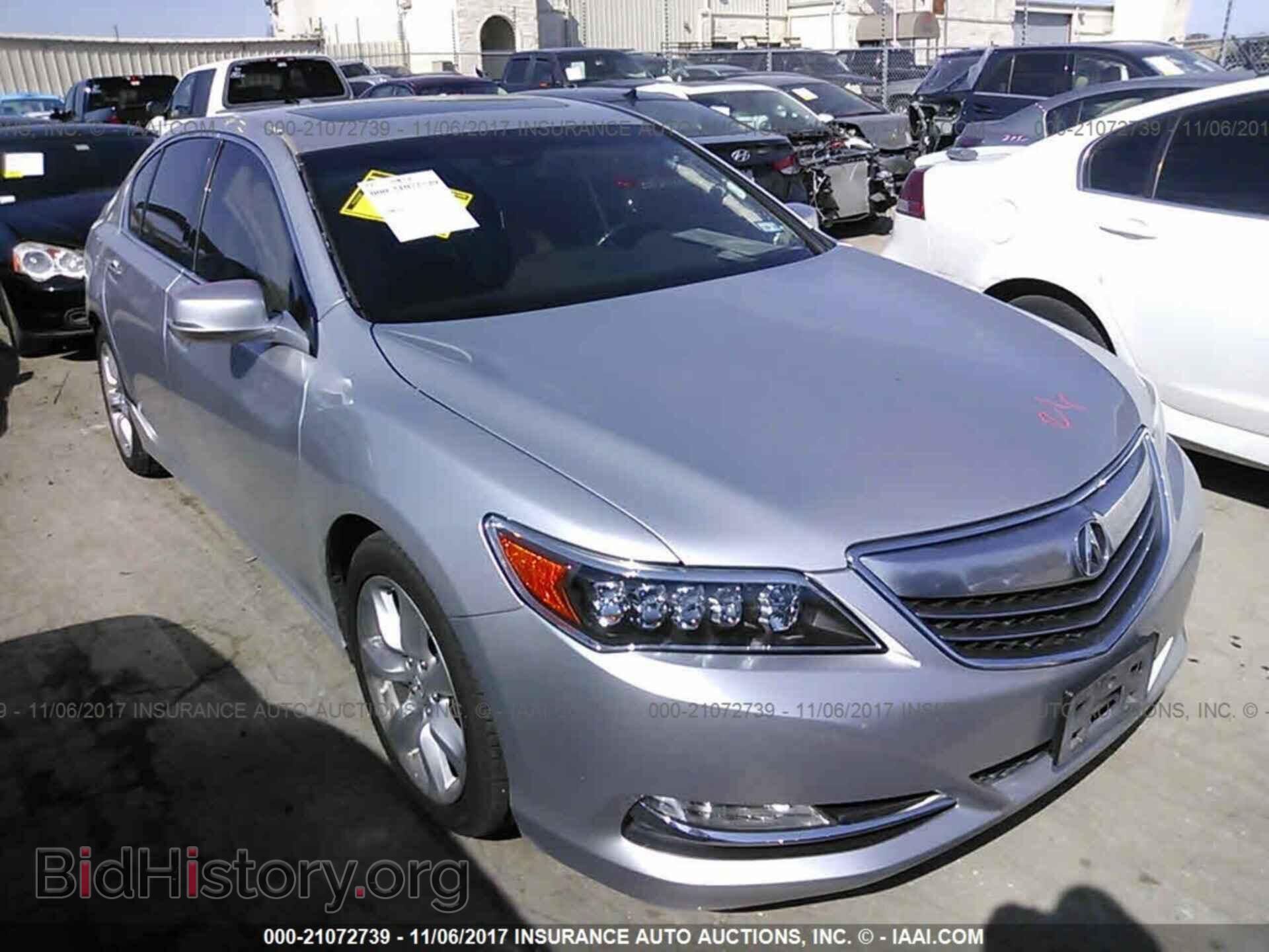 Фотография JH4KC1F3XEC001071 - Acura Rlx 2014