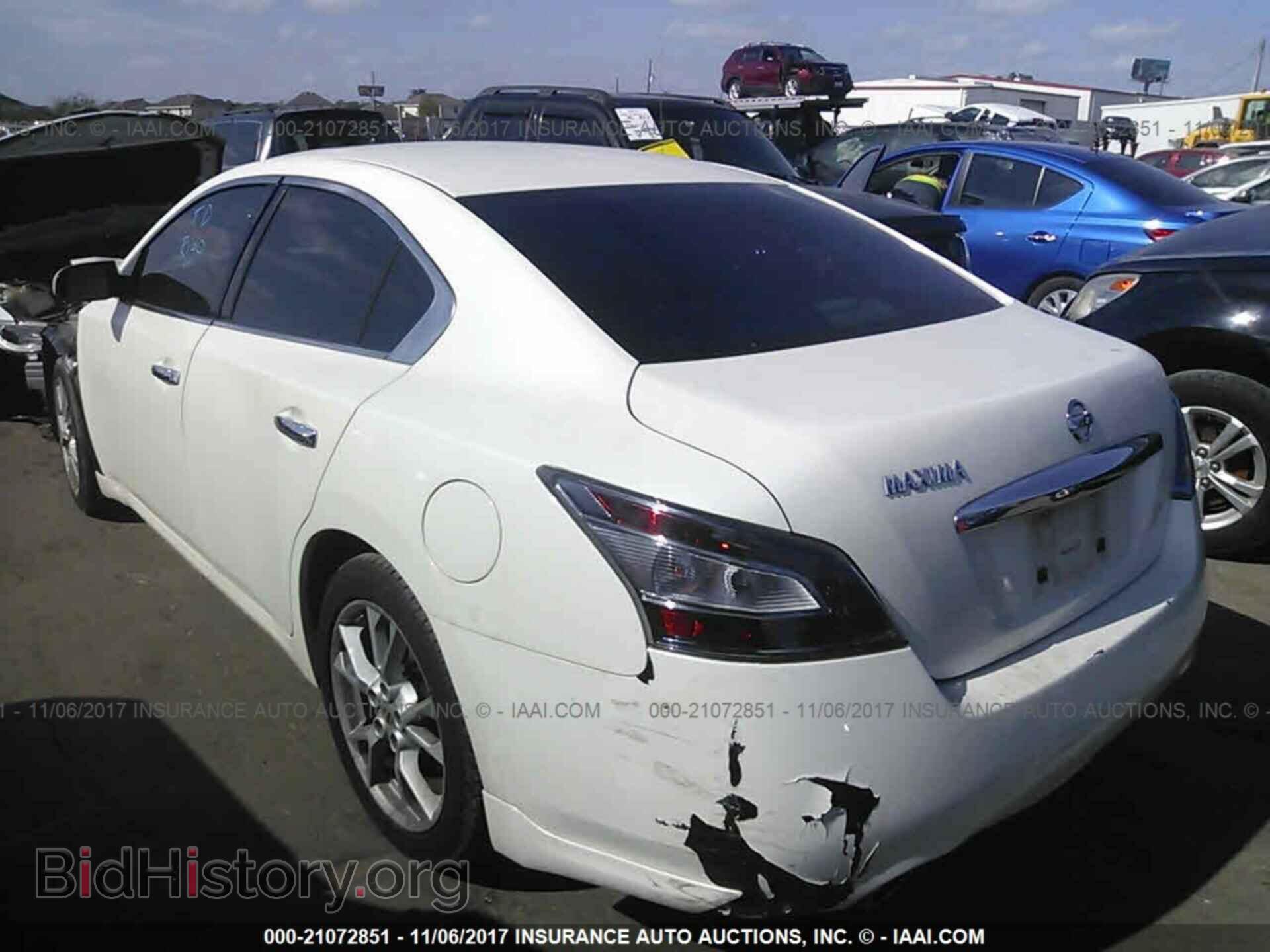 2012 Nissan Maxima - VIN: 1N4AA5AP4CC806278 - Фото 3