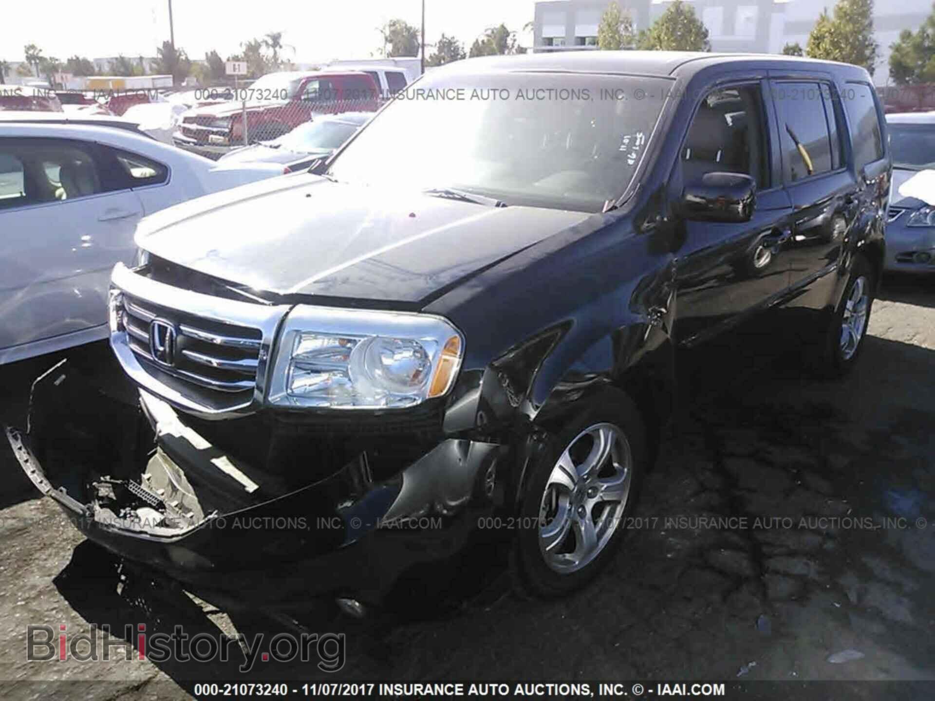 2014 Honda Pilot - VIN: 5FNYF3H75EB024257 - Фото 2