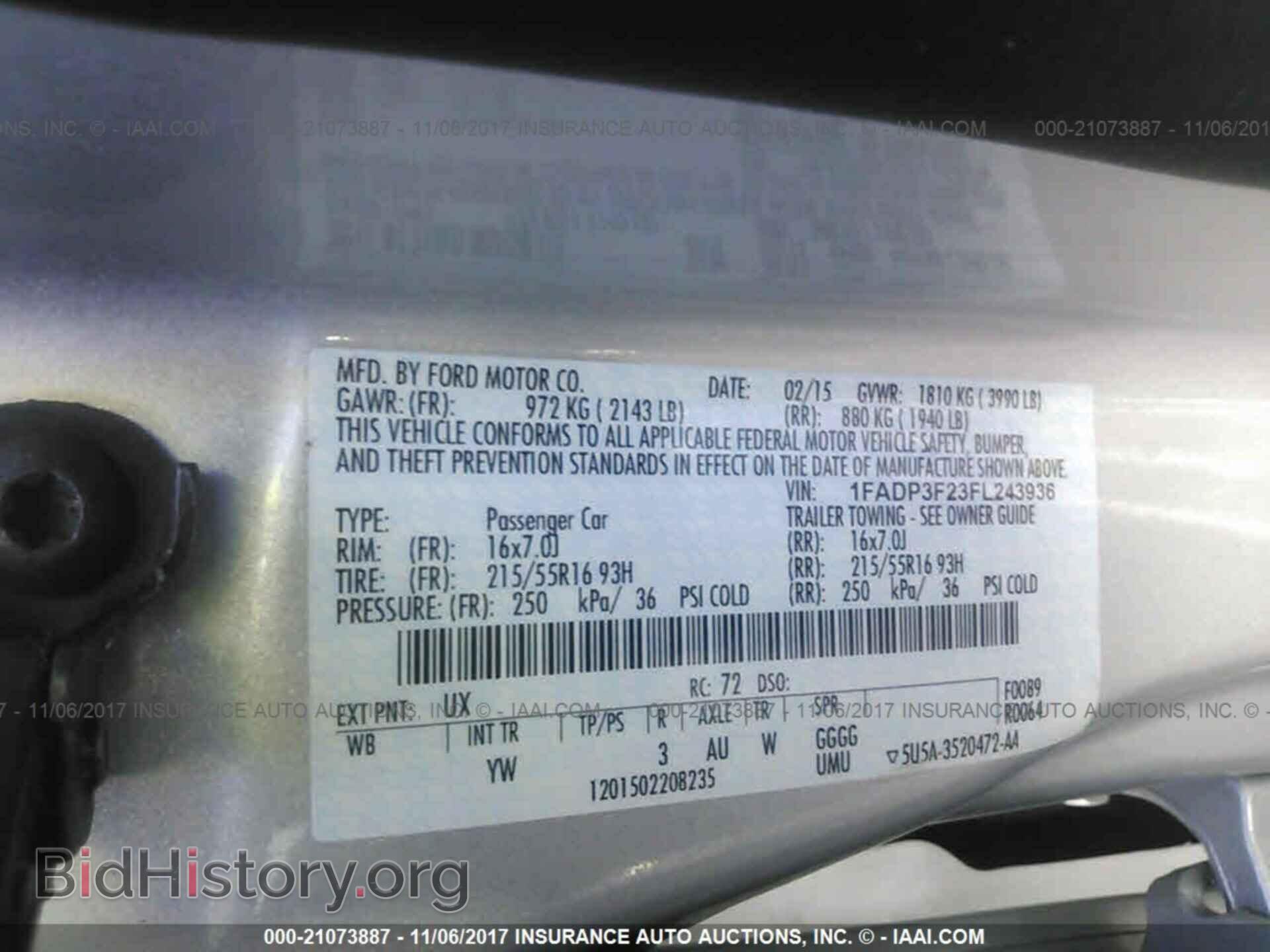 2015 Ford Focus - VIN: 1FADP3F23FL243936 - Photo 9