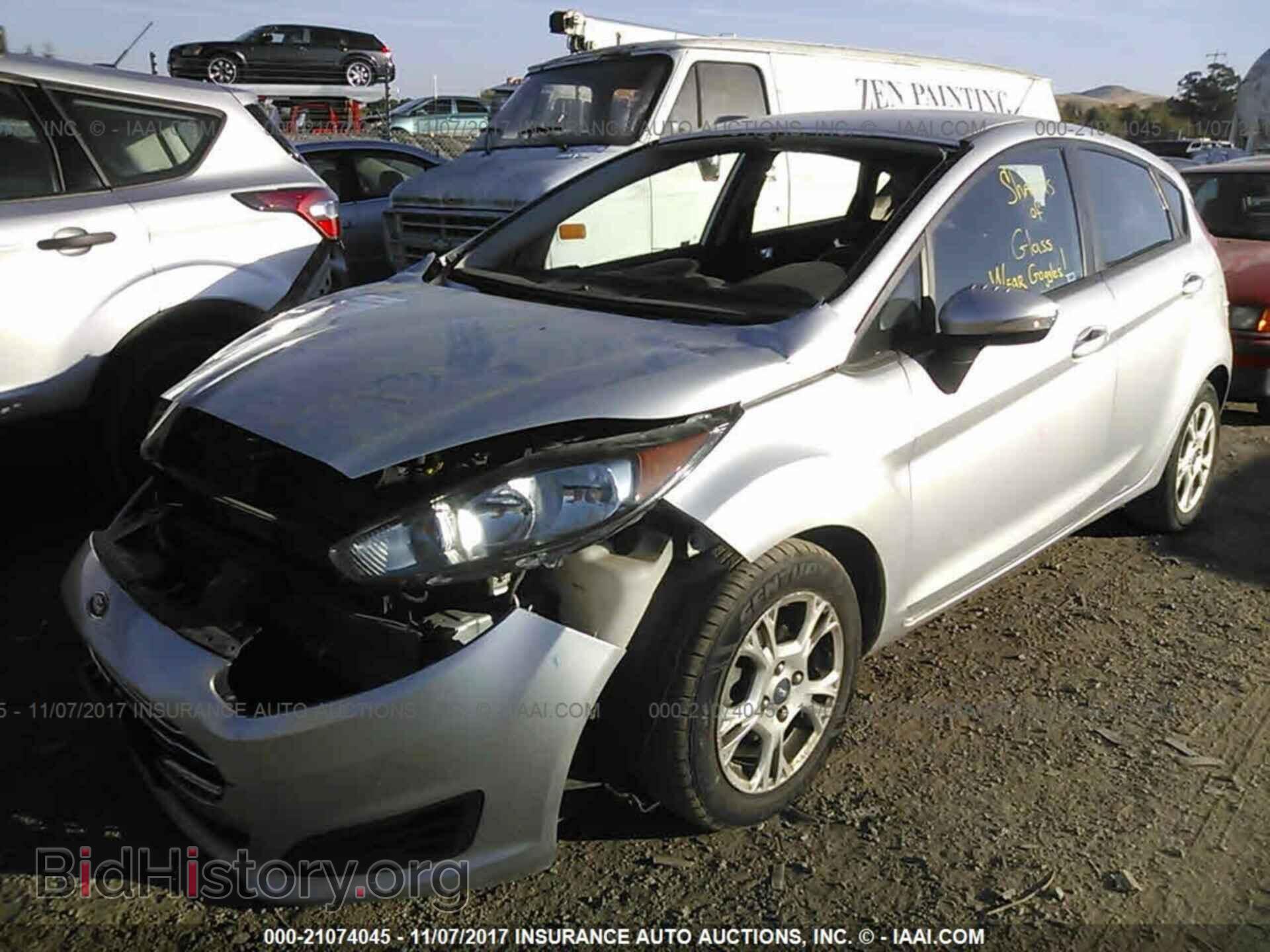 2014 Ford Fiesta - VIN: 3FADP4EJ8EM108303 - Фото 2