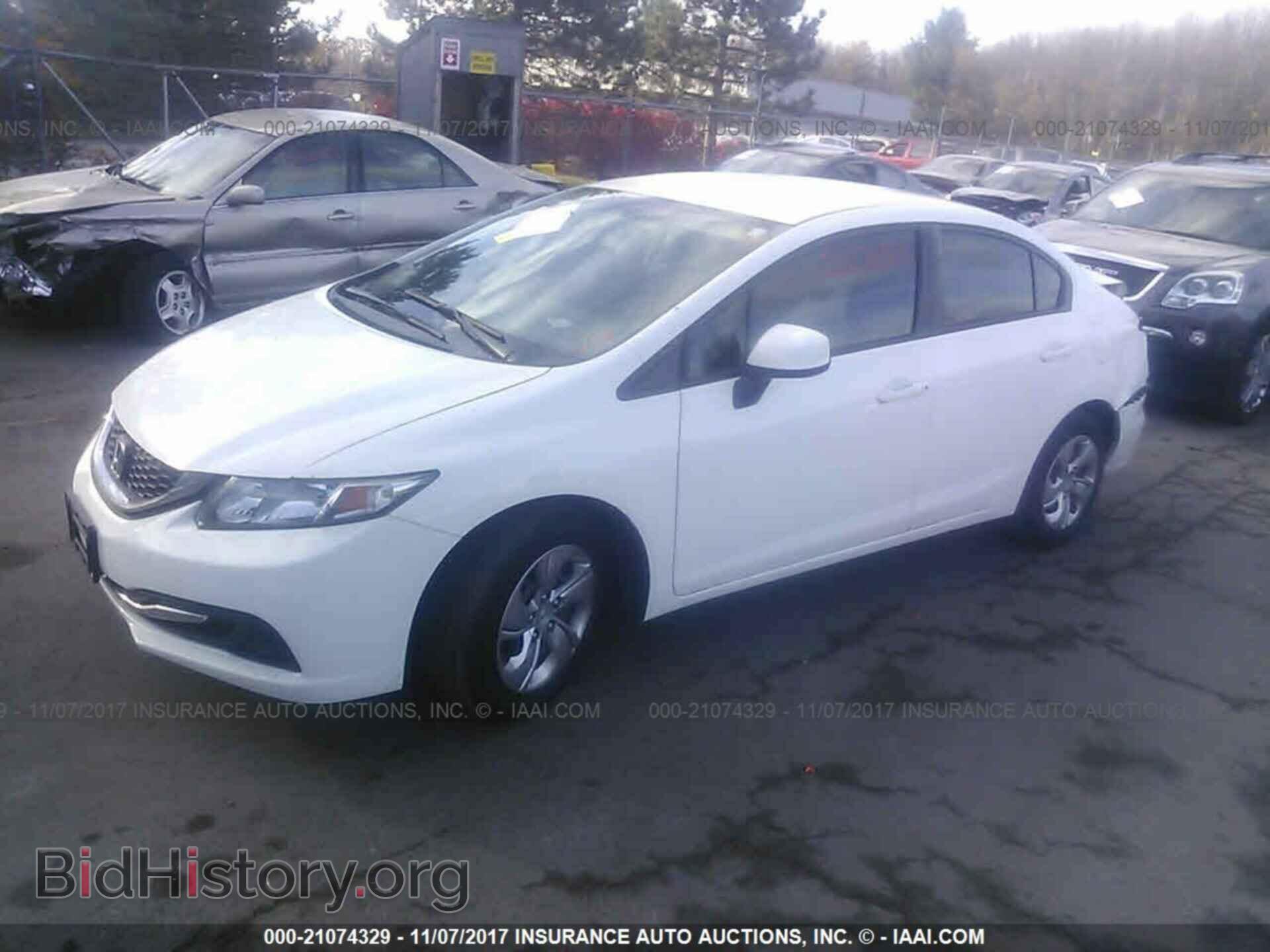 2013 Honda Civic - VIN: 19XFB2F58DE248450 - Фото 2