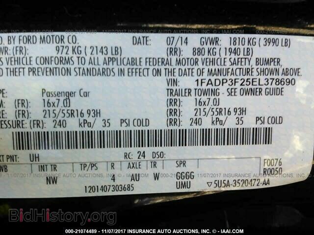 2014 Ford Focus - VIN: 1FADP3F25EL378690 - Photo 9