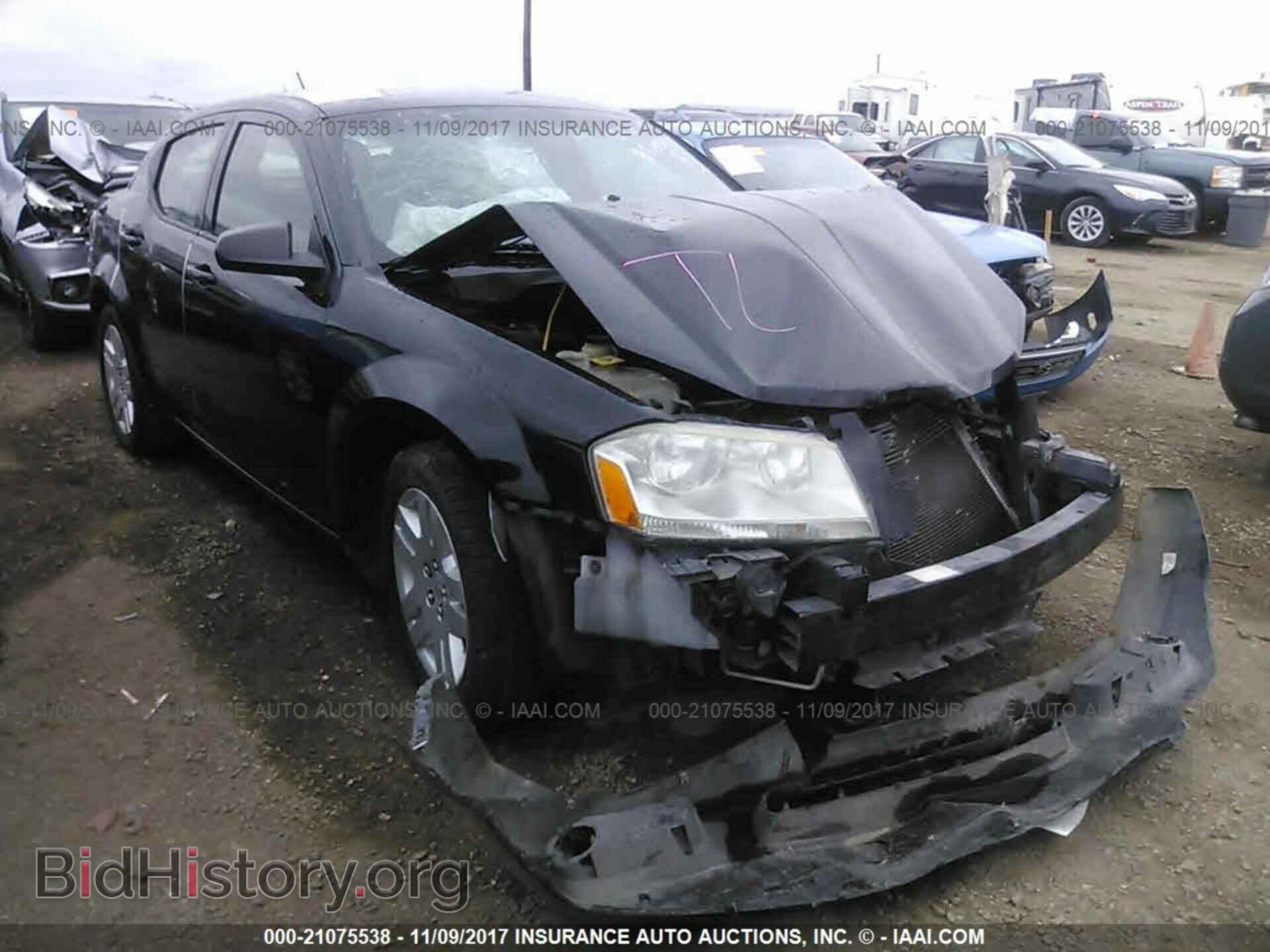Photo 1C3CDZAB7CN170065 - Dodge Avenger 2012