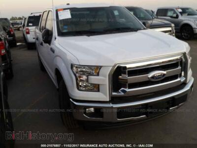 2017 Ford F150, white — VIN 1FTEW1C87HKE35612, IAAI