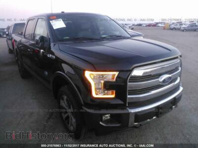 2017 Ford F150, black — VIN 1FTEW1EF7HFA45288, IAAI