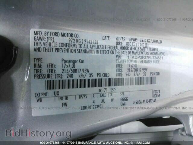 2015 Ford Focus - VIN: 1FADP3F27FL224581 - Photo 9