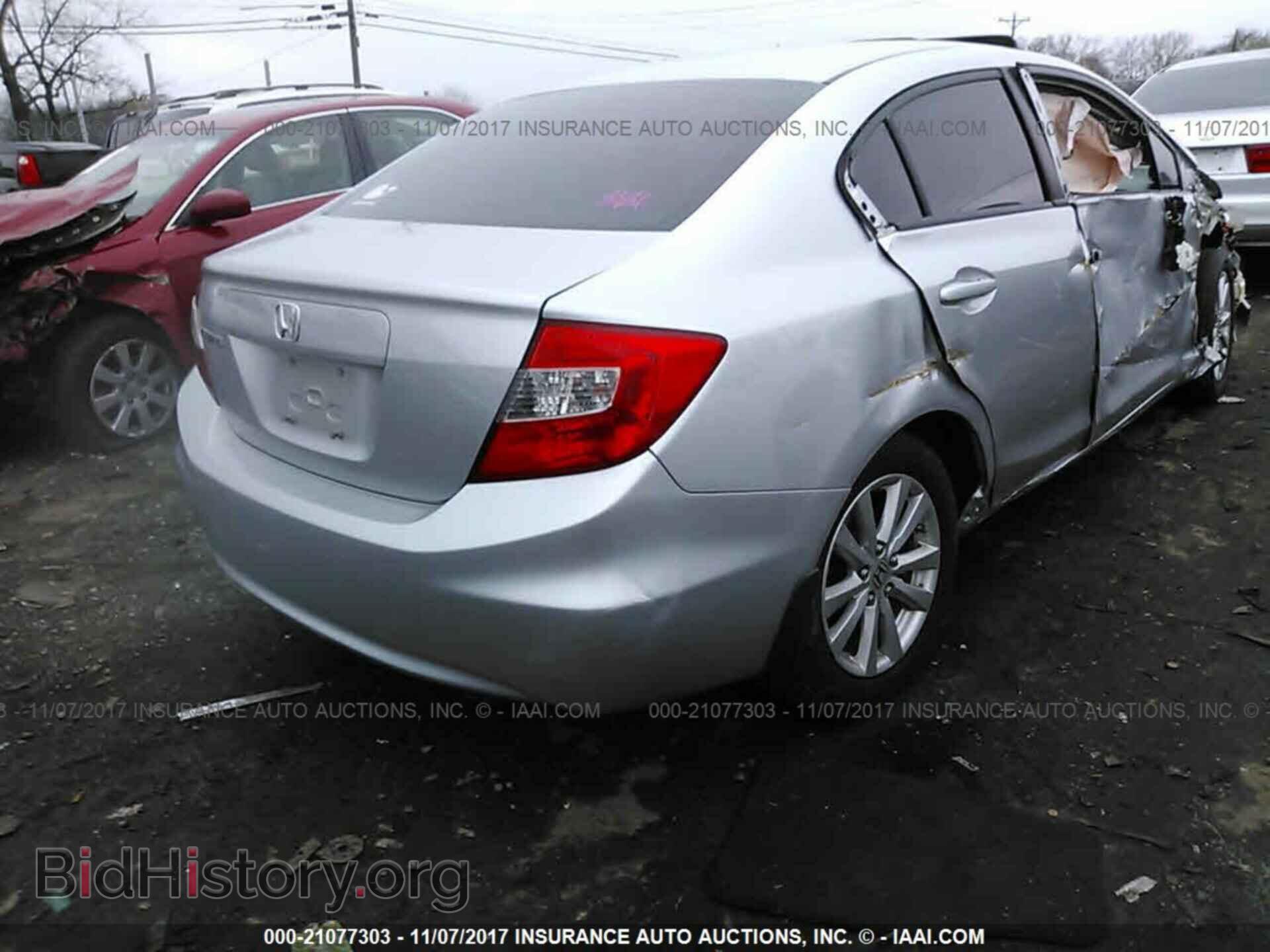 2012 Honda Civic - VIN: 19XFB2F83CE009414 - Фото 4