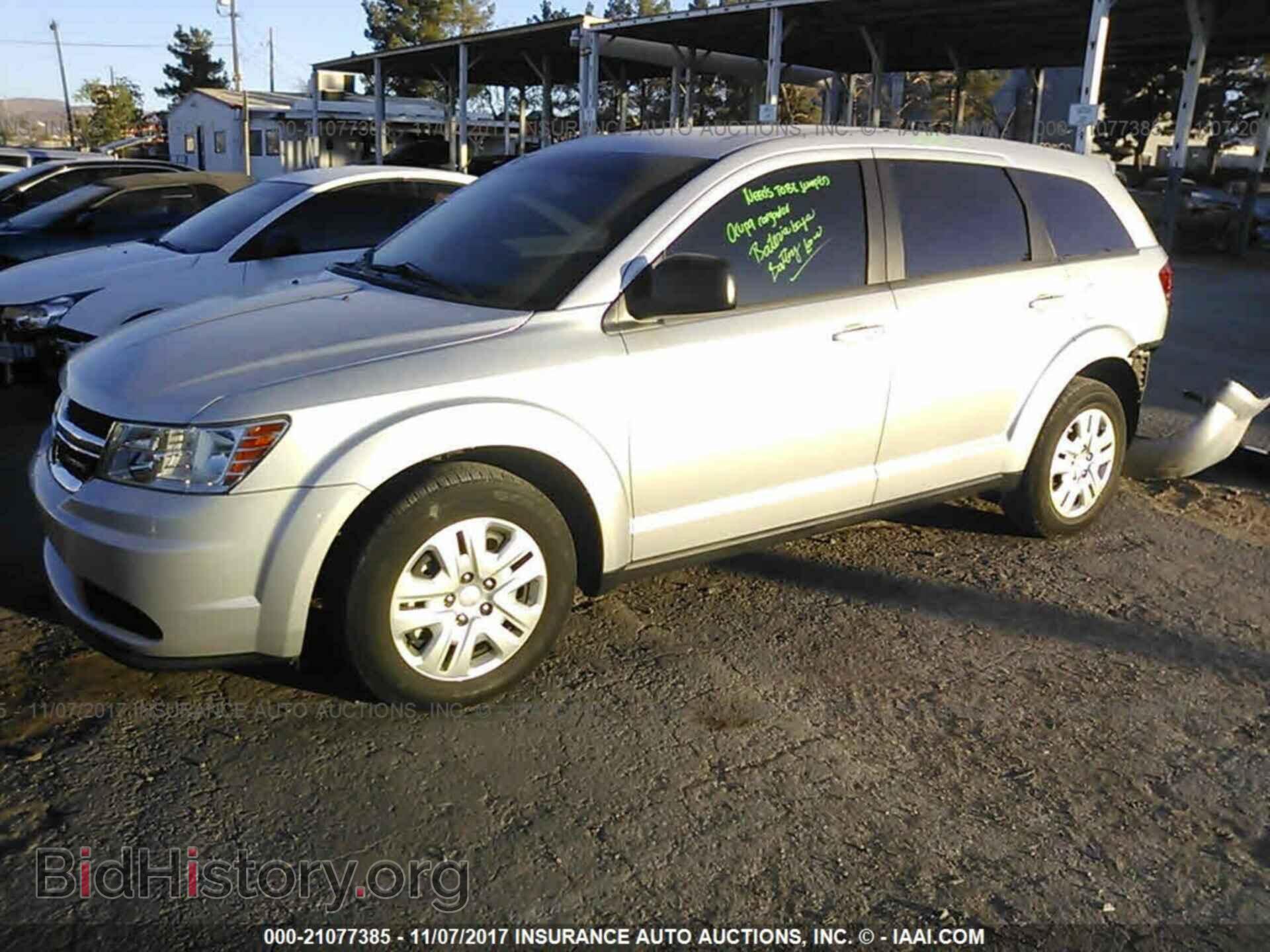 2014 Dodge Journey - VIN: 3C4PDCAB6ET181426 - Фото 2
