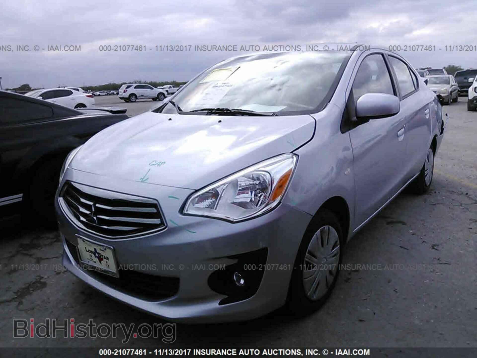 2017 Mitsubishi Mirage - VIN: ML32F3FJ3HHF07986 - Фото 2