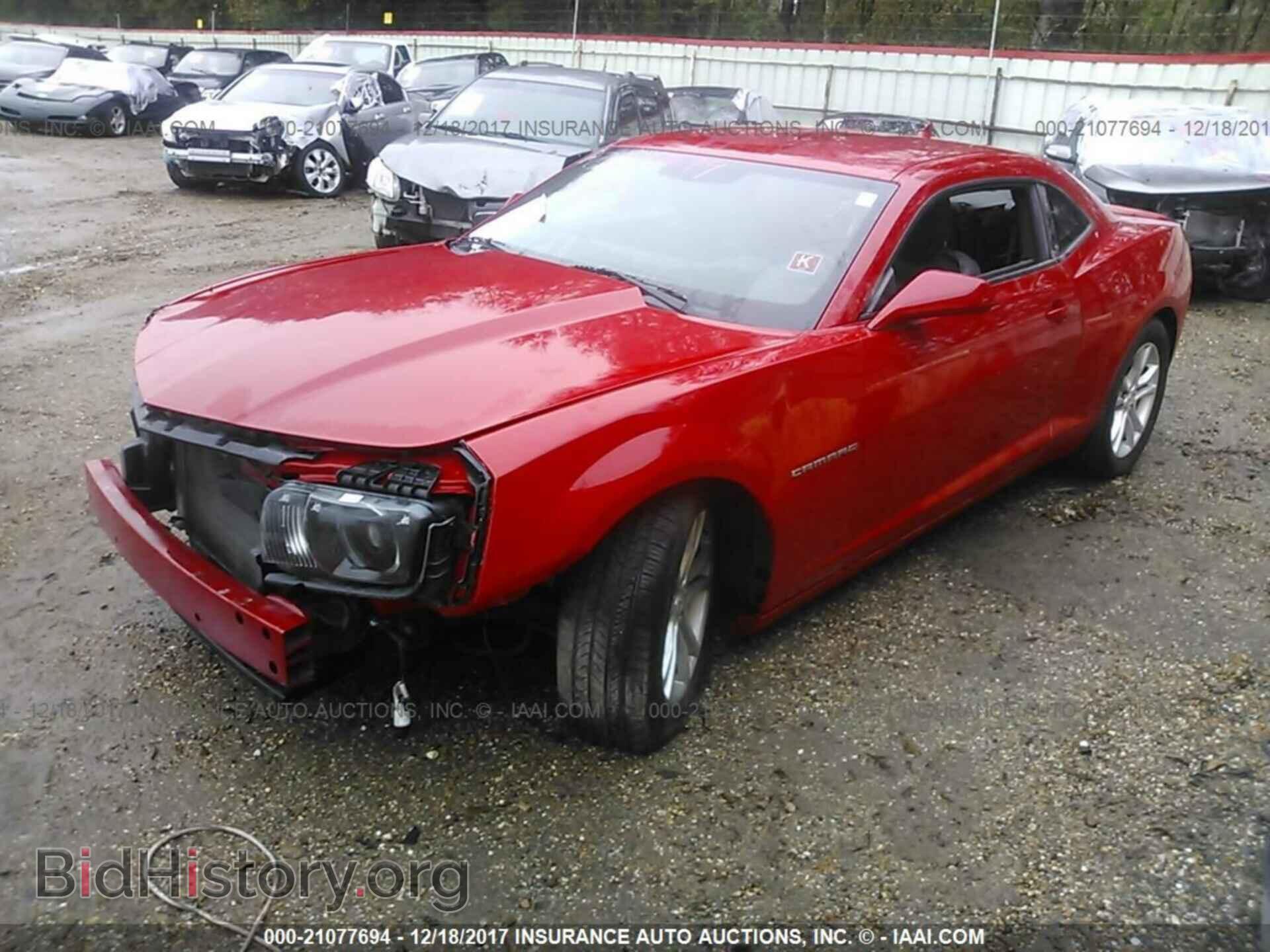 2012 Chevrolet Camaro - VIN: 2G1FB1E36C9165809 - Фото 2