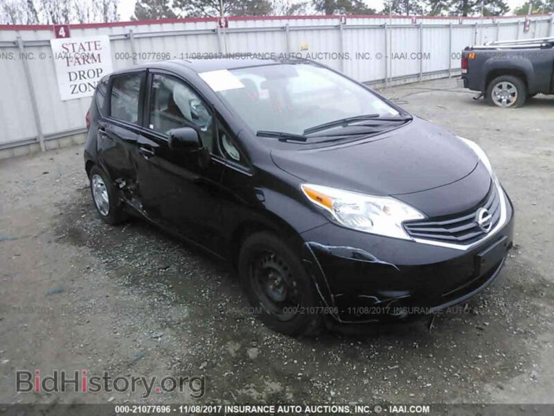 2014 Nissan VERSA NOTE (VIN 3N1CE2CP9EL410537) — фото 1 из 10, IAAI, повреждение: правый бок