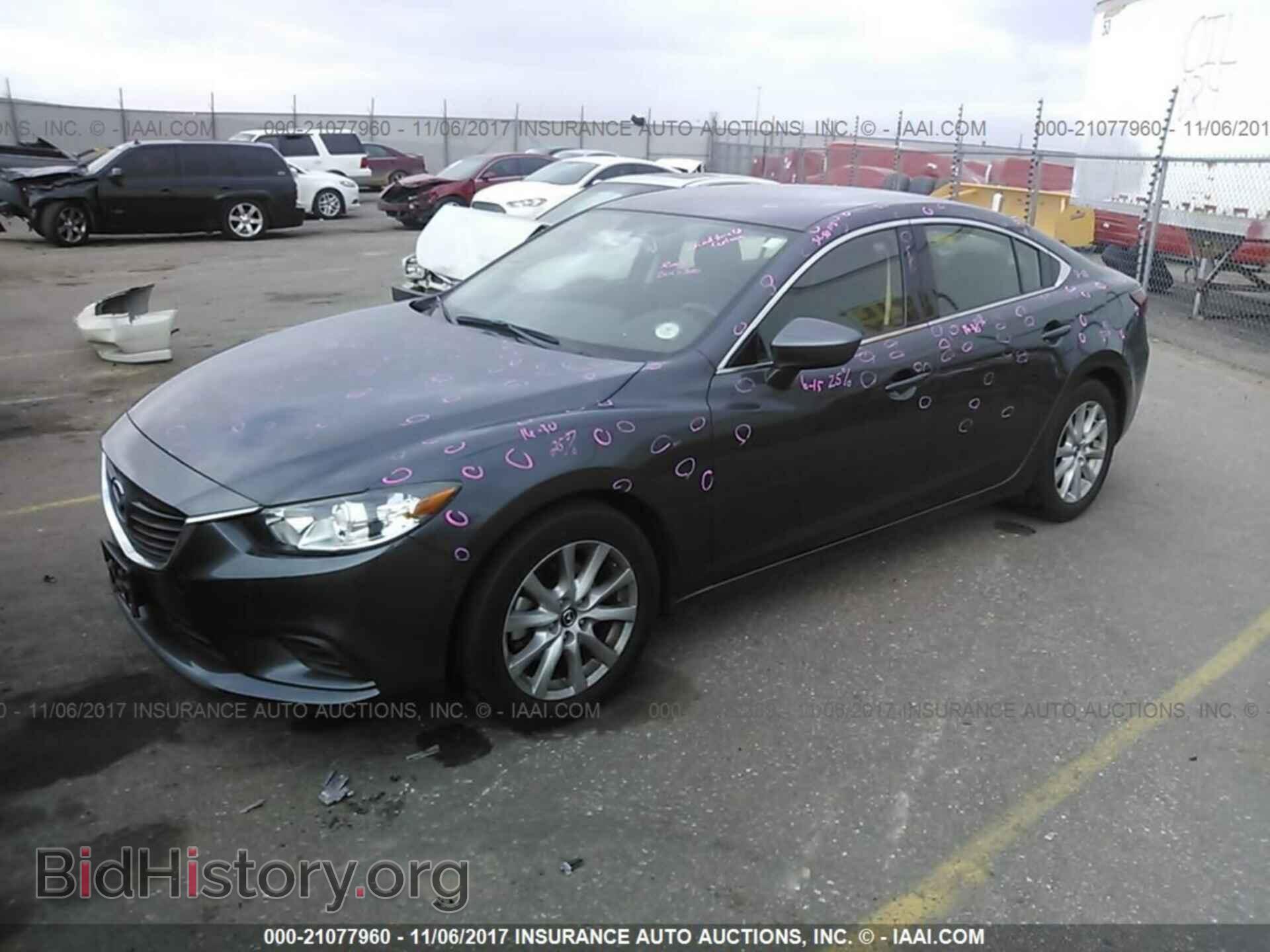 2015 Mazda 6 - VIN: JM1GJ1U57F1212968 - Фото 2