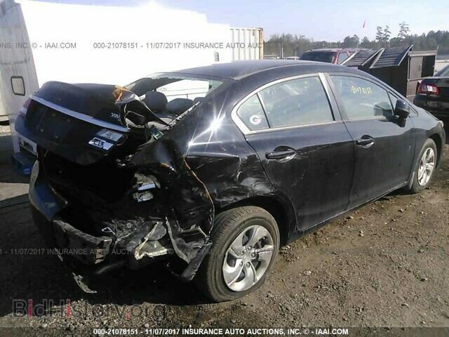 2013 Honda Civic - VIN: 19XFB2F54DE086722 - Фото 4
