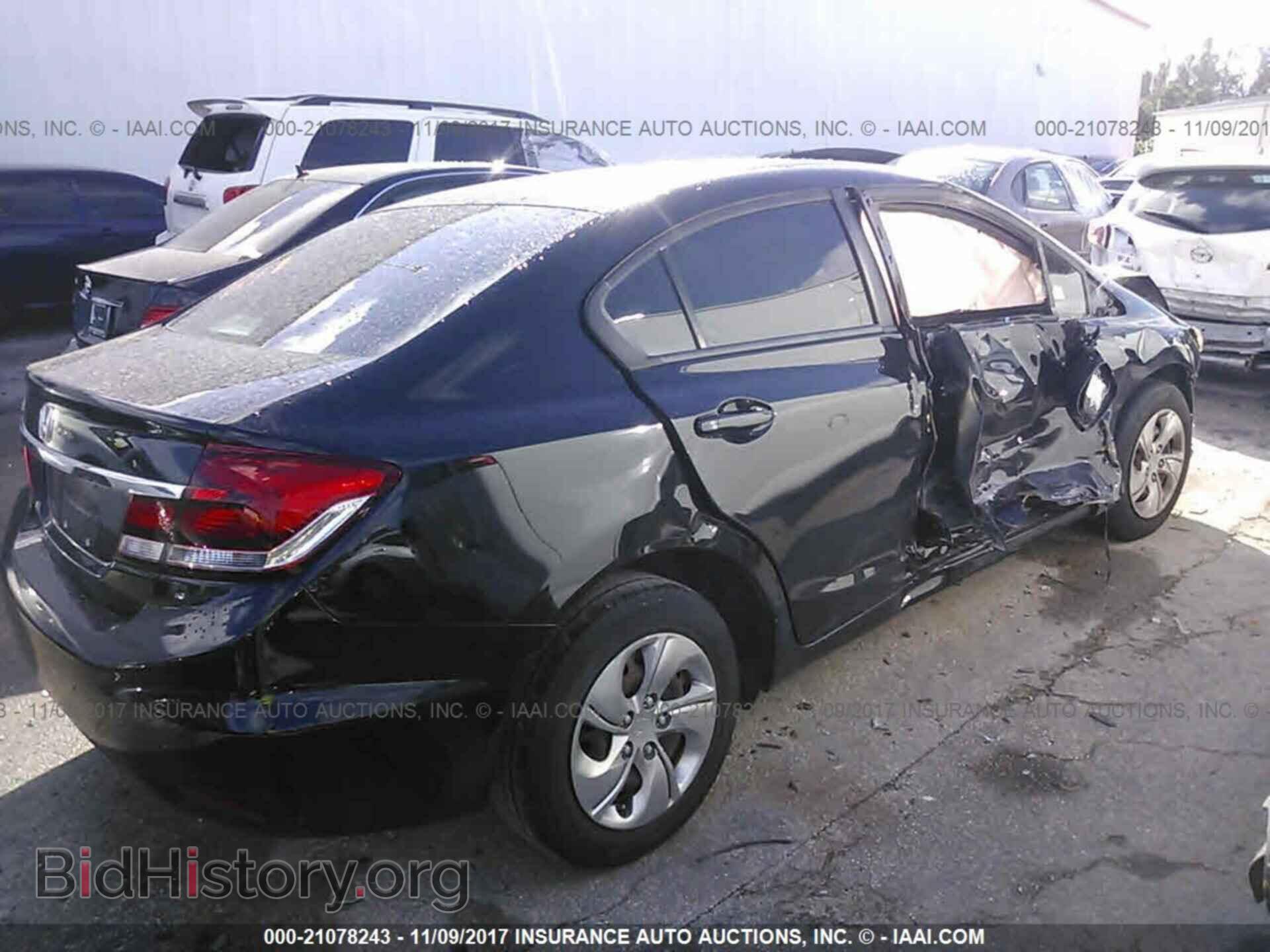 2013 Honda Civic - VIN: 19XFB2F53DE021439 - Фото 4