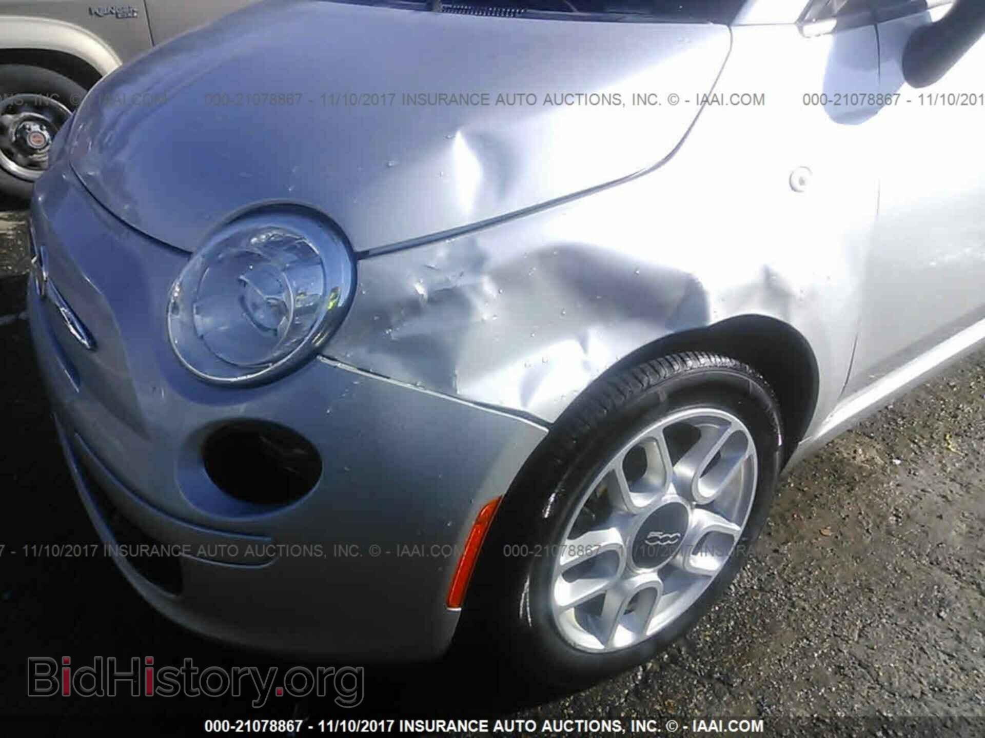 2013 Fiat 500 - VIN: 3C3CFFAR2DT672506 - Фото 6