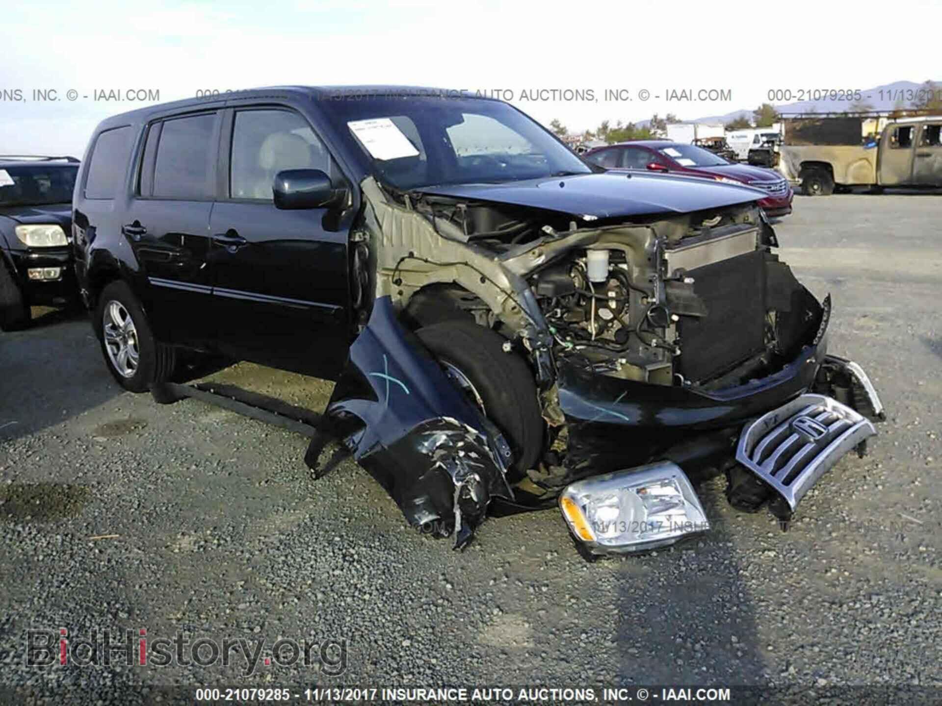 Photo 5FNYF3H54CB008983 - Honda Pilot 2012
