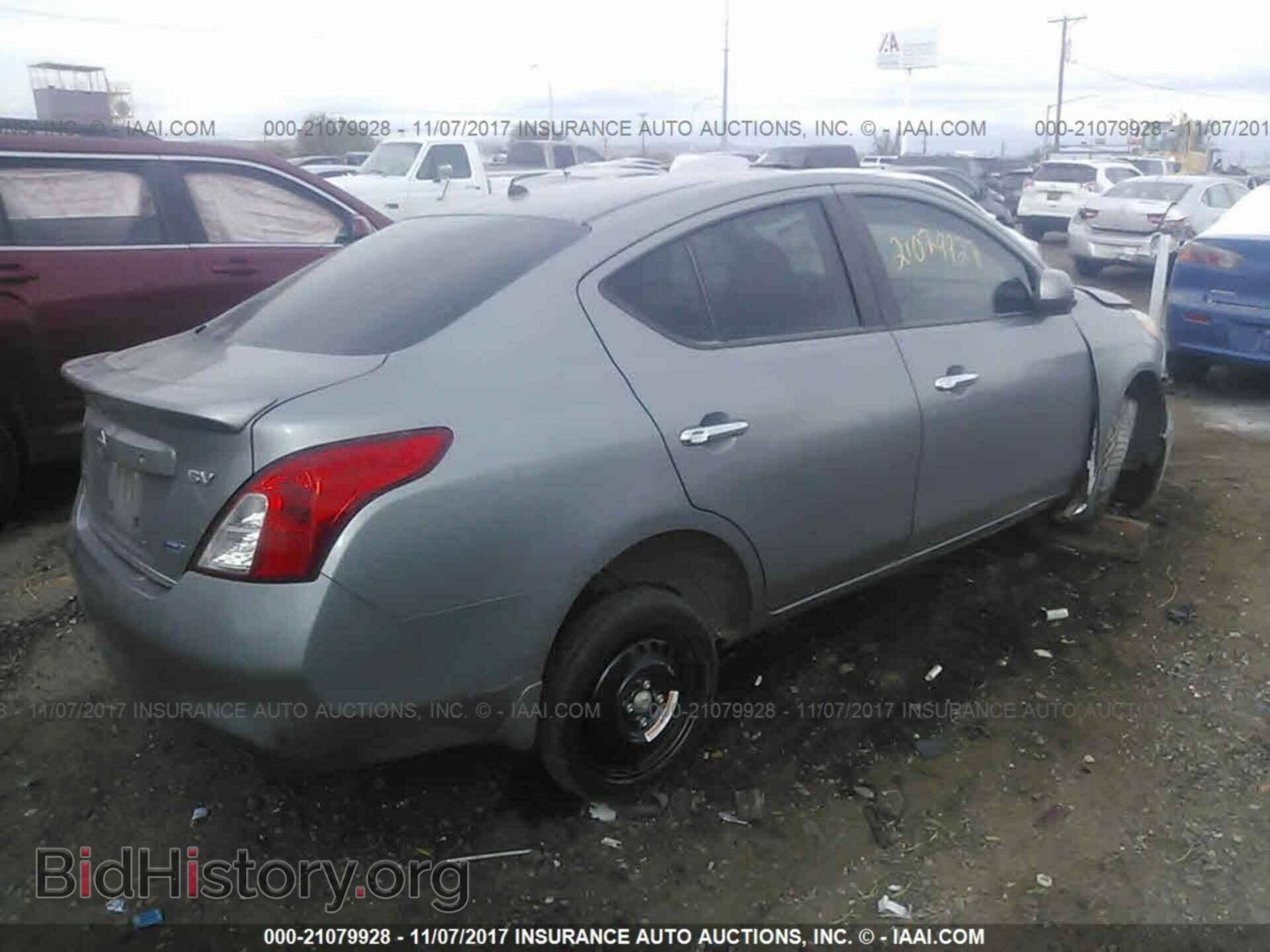2012 Nissan Versa - VIN: 3N1CN7AP7CL919314 - Фото 4