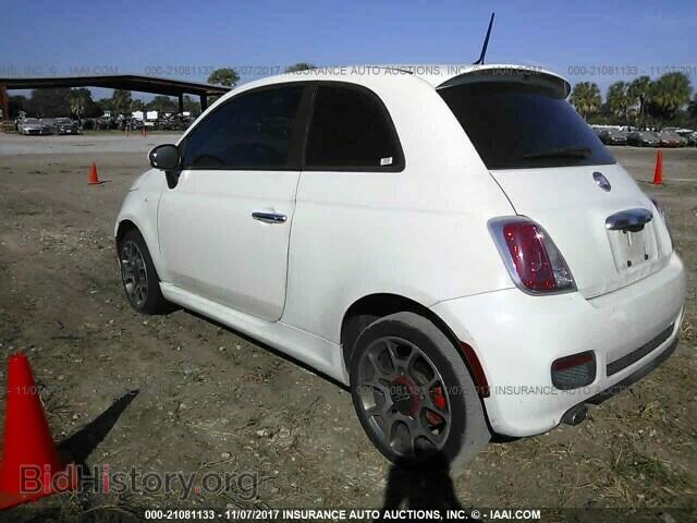 2012 Fiat 500 - VIN: 3C3CFFBR2CT357735 - Фото 3
