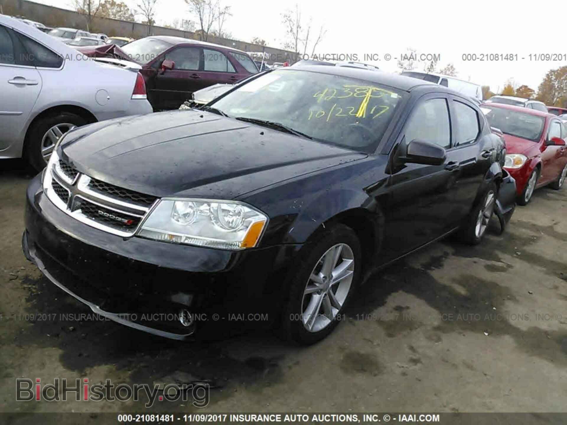 2012 Dodge Avenger - VIN: 1C3CDZEG7CN206830 - Фото 2