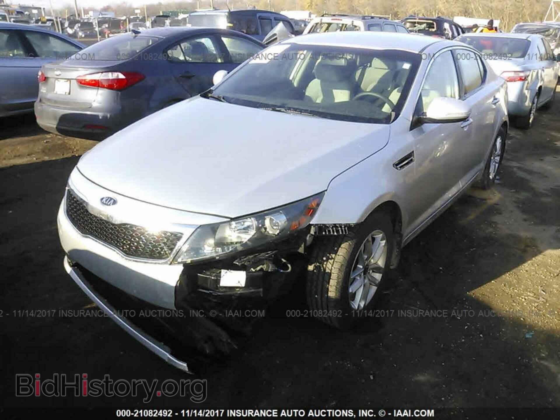 2011 Kia Optima - VIN: KNAGM4A78B5108214 - Фото 2